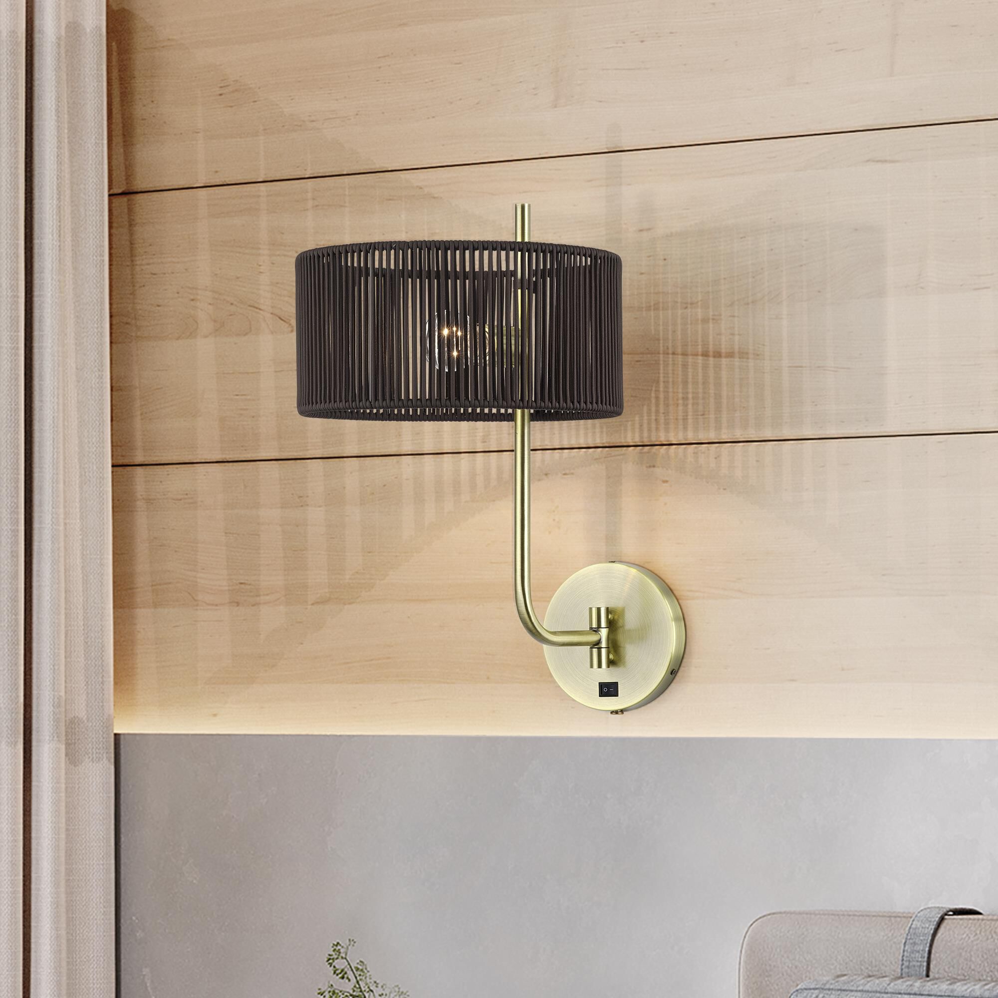 Acordia 19 Inch Wall Swing Lamp by Livex Lighting