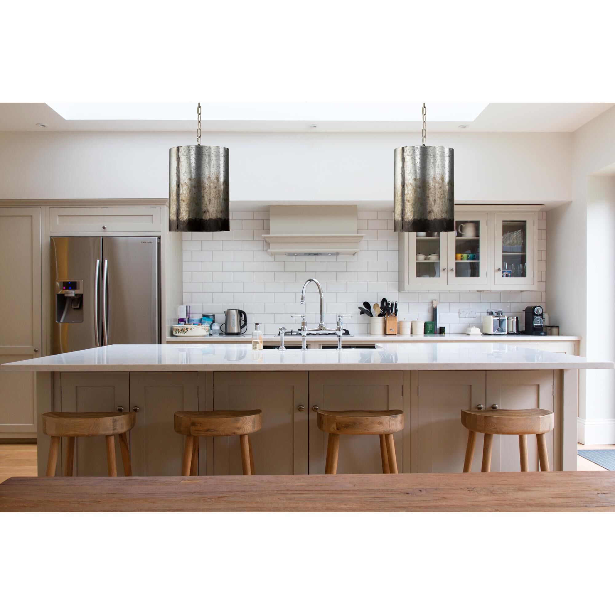 Shown in Ombre Galvanized finish