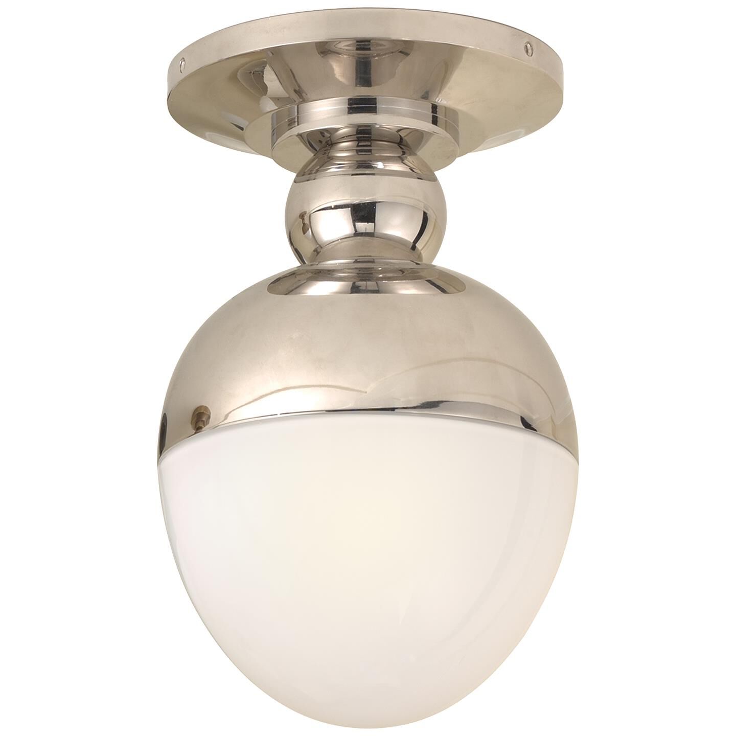 Thomas O'Brien Clark 7 Inch 1 Light Semi Flush Mount by Visual Comfort Signature Collection