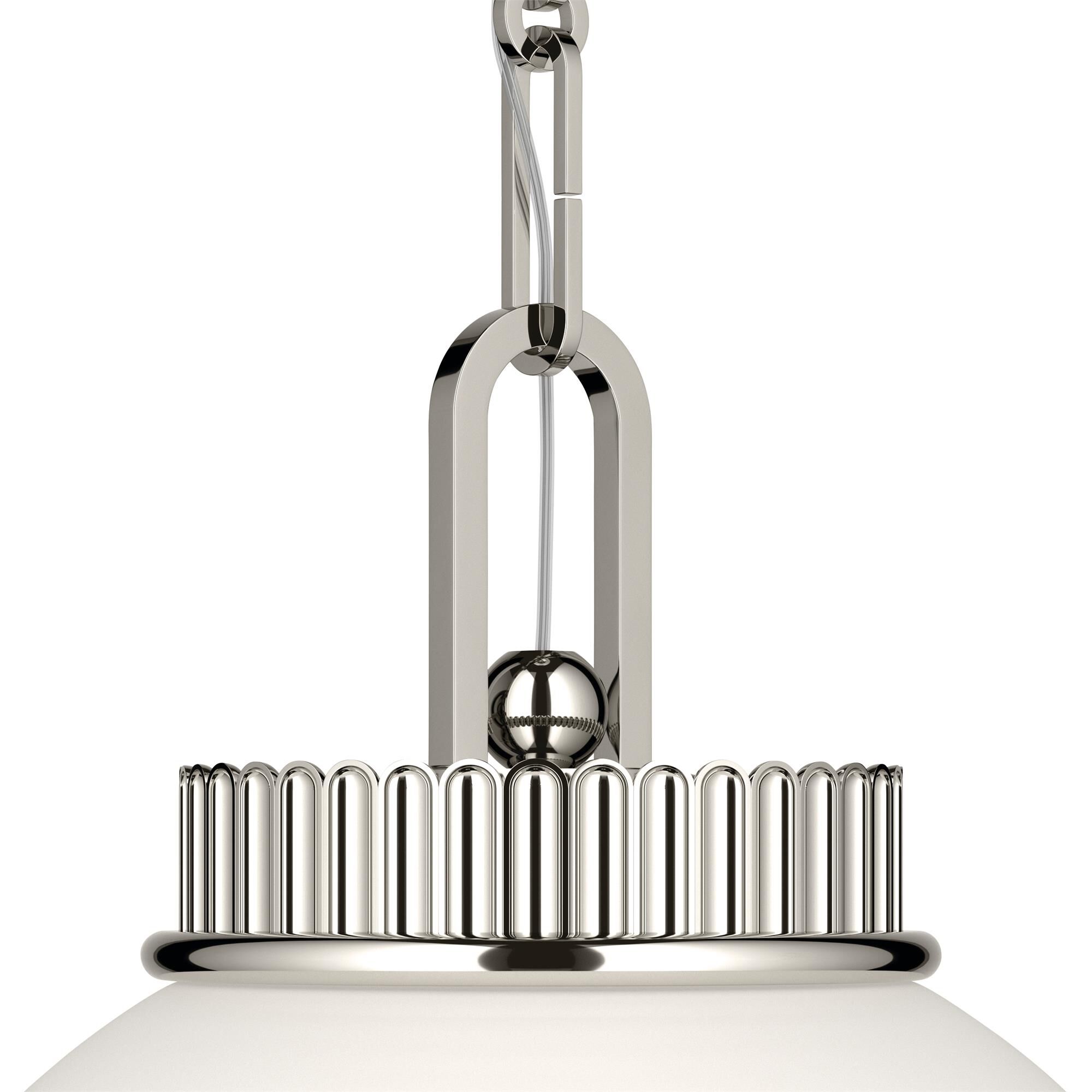 Shown in Polished Nickel finish