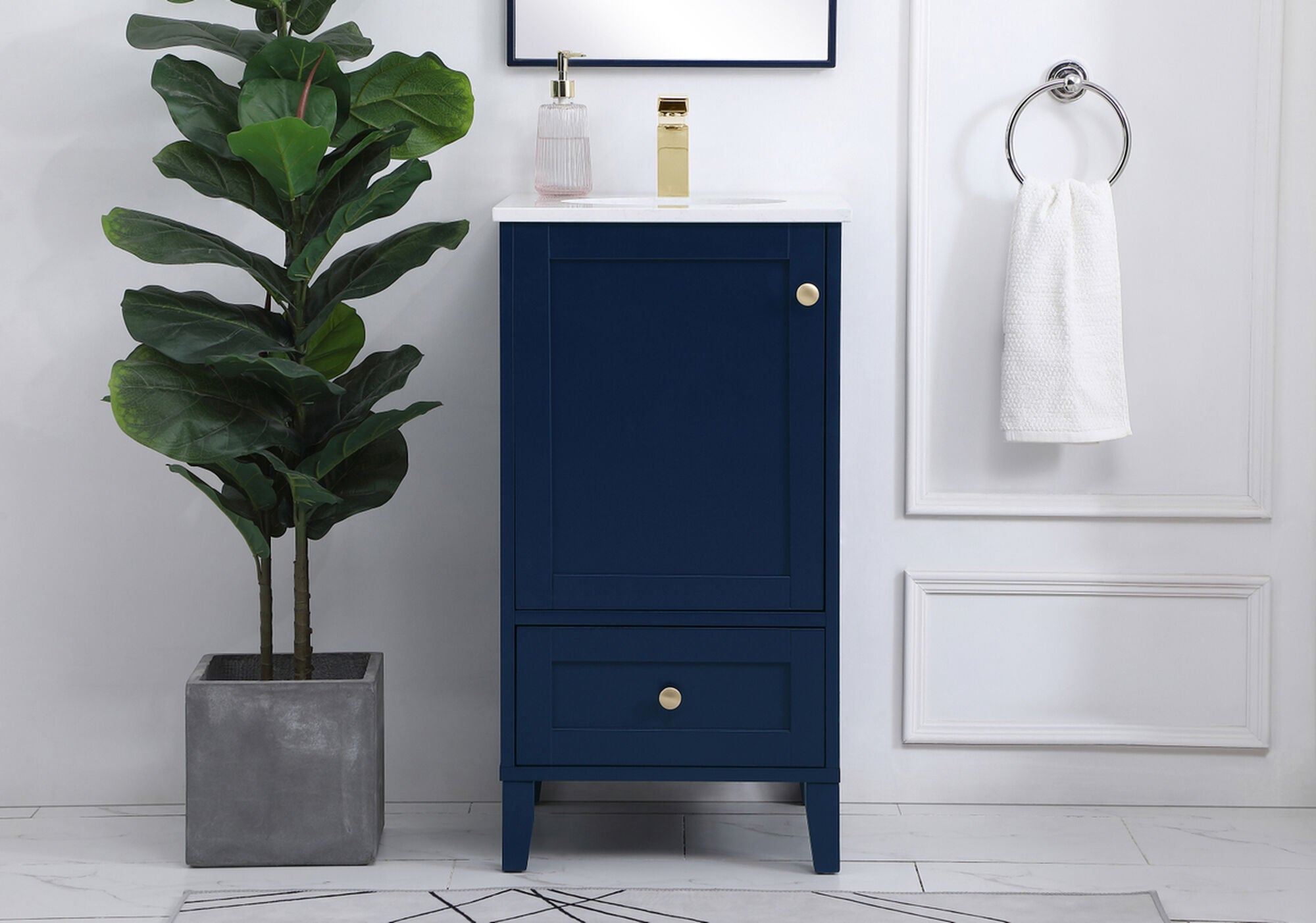 Sommerville 19 Inch Bath Vanity Cabinet,