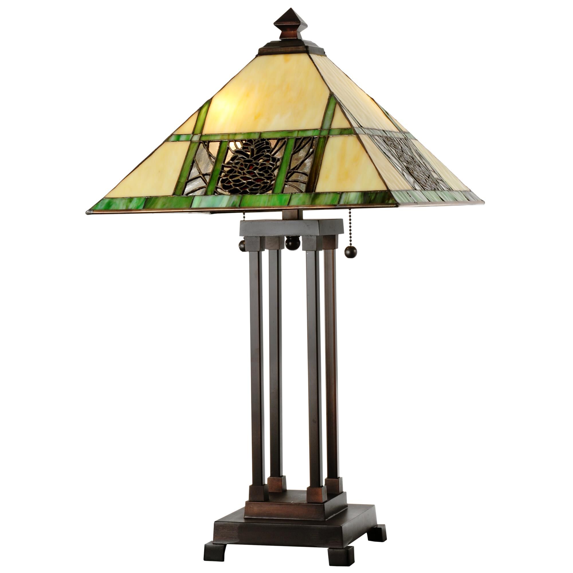 Pinecone Ridge 25 Inch Table Lamp by Meyda Lighting