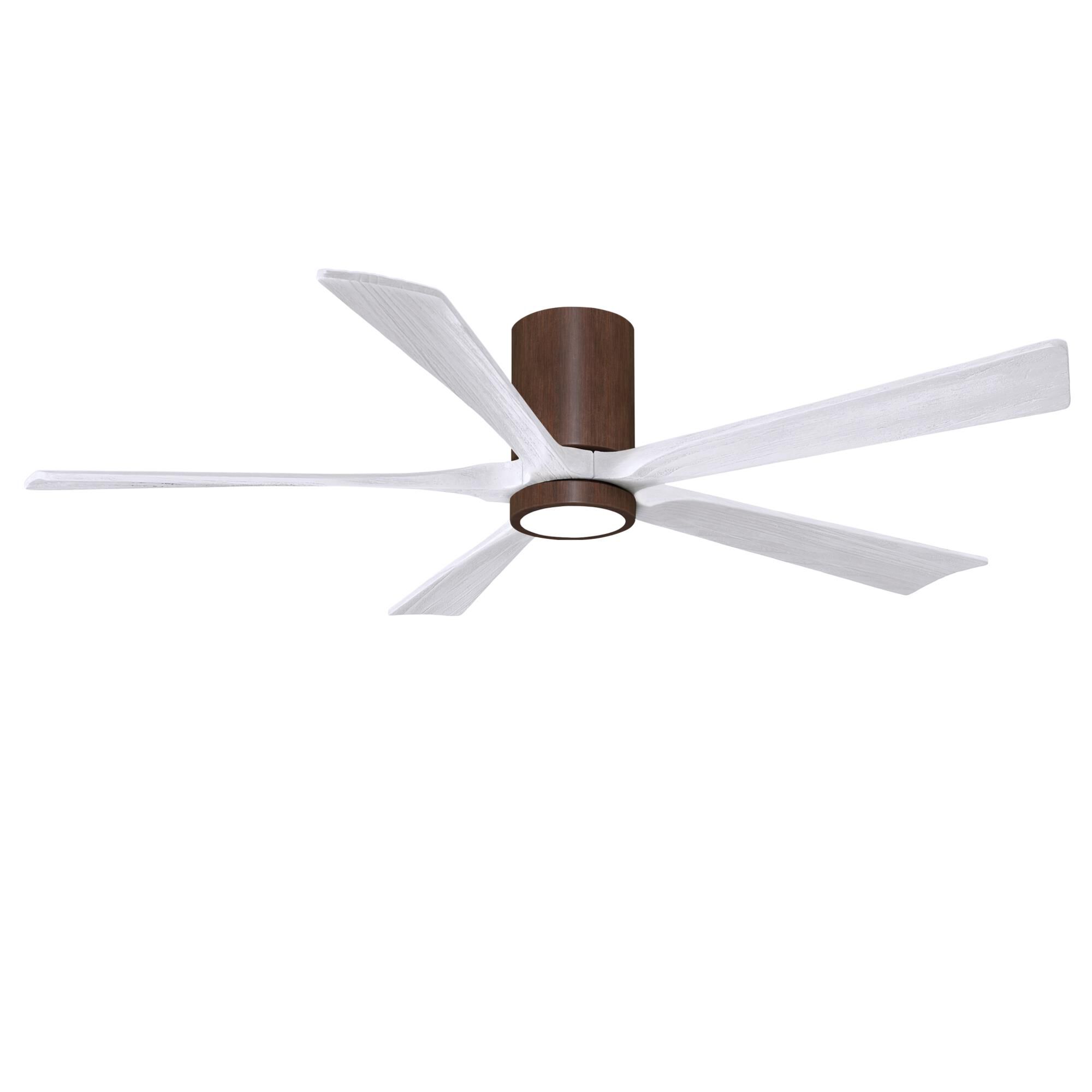 Irene 60 Inch Flush Mount Fan with Light Kit by Matthews Fan Company