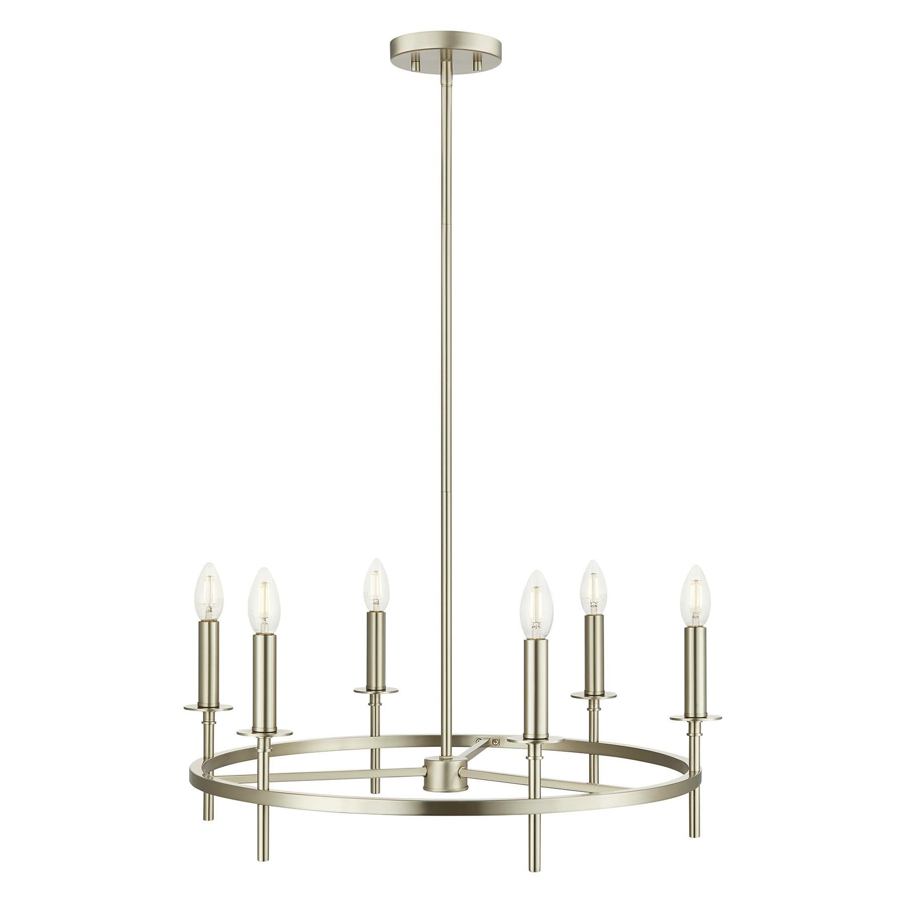25 Inch Chandelier by Meridian Lighting
