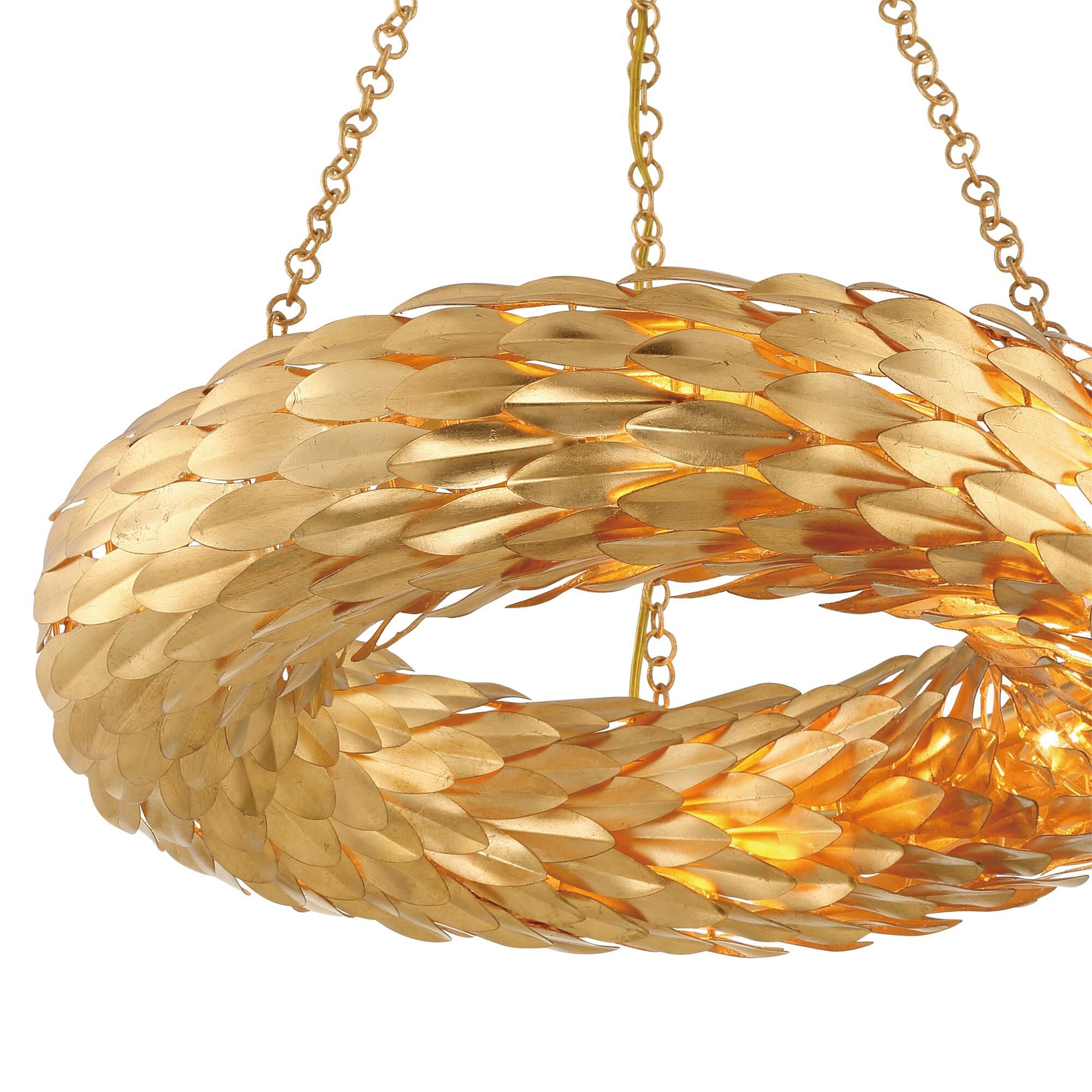 Shown in Antique Gold finish