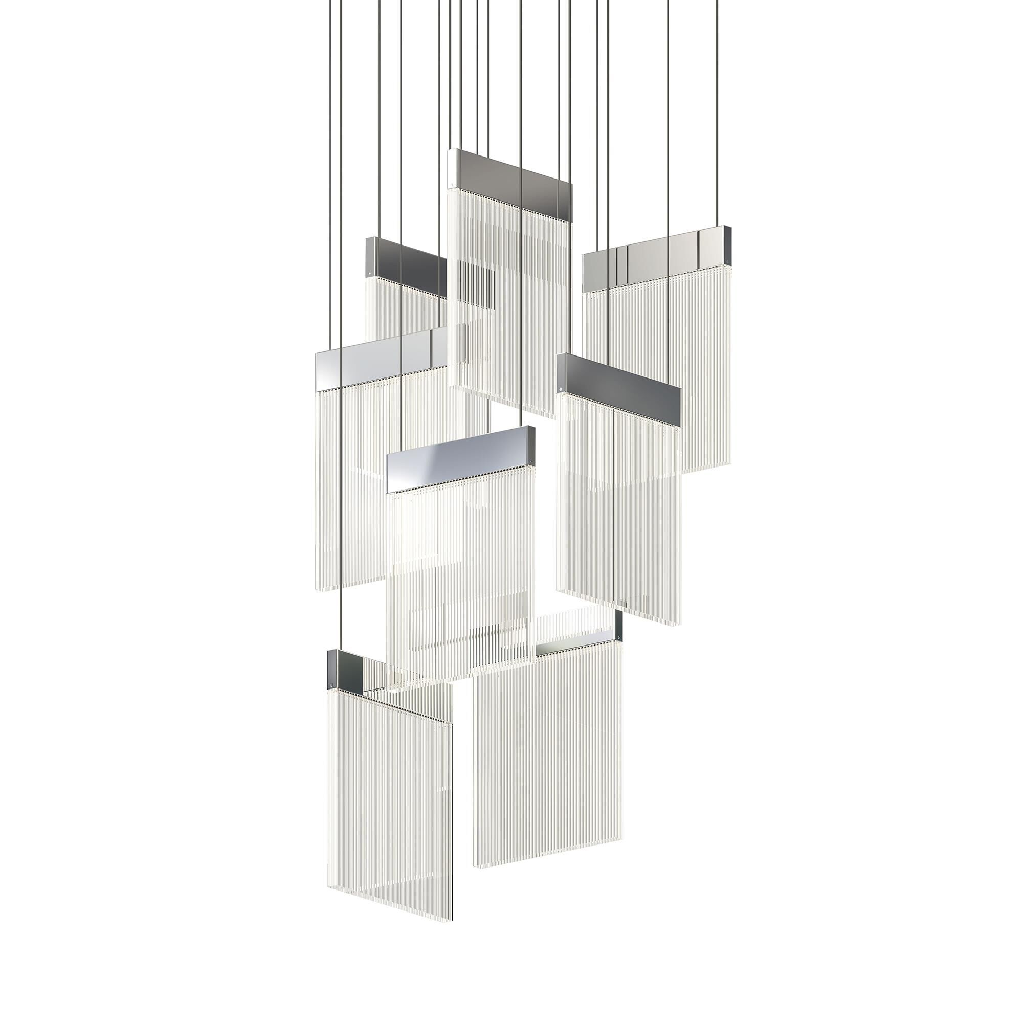 V Panels 16 Inch Multi Light Pendant by SONNEMAN