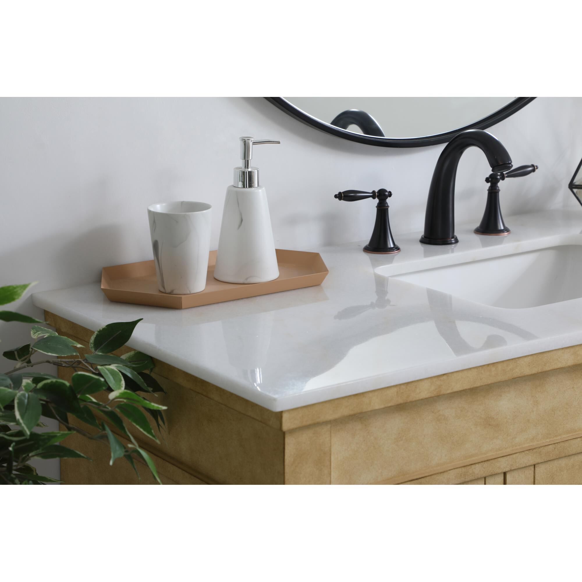 Shown in Antique Beige finish