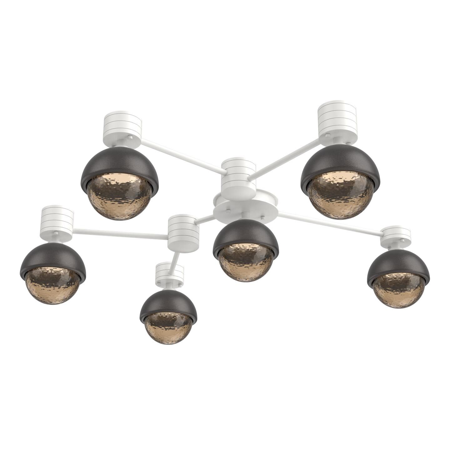 Shown in Salt White finish and Bronze glass and Graphite accent