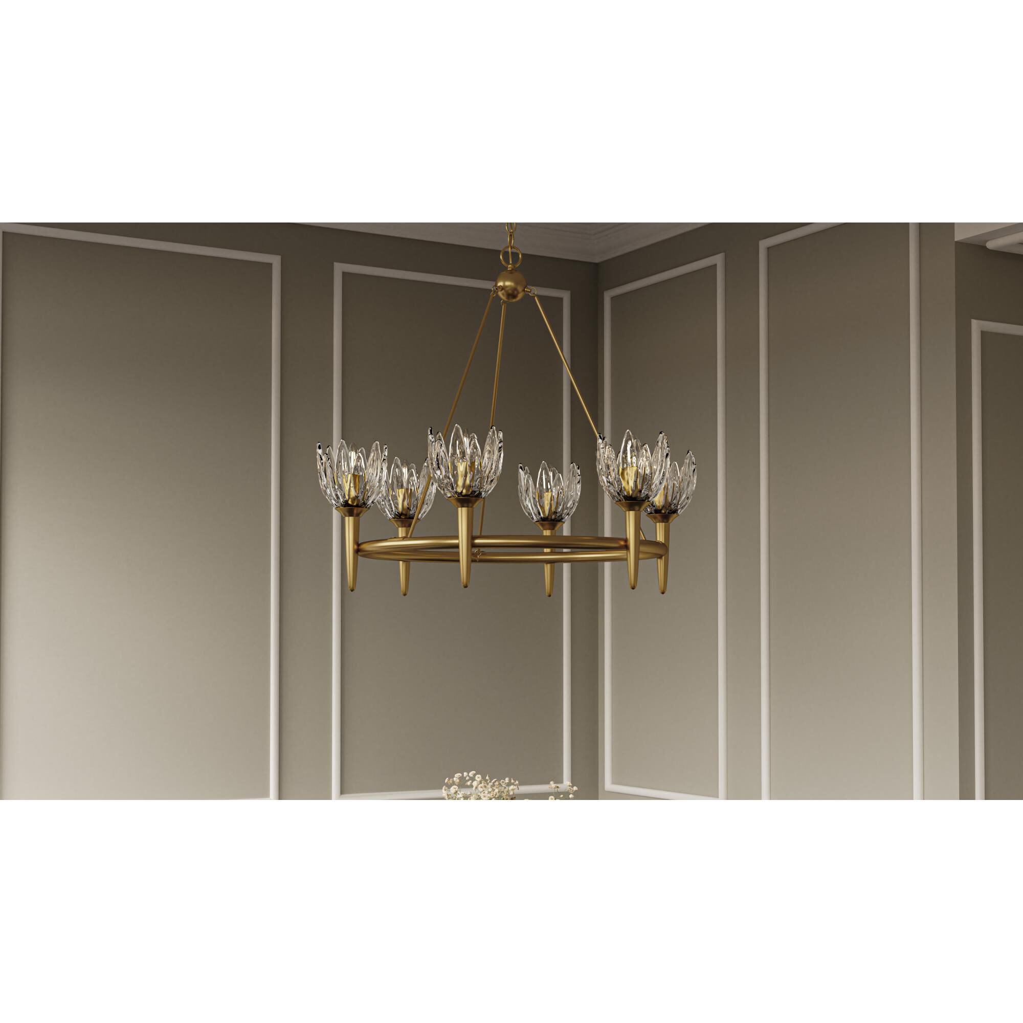 Shea 31 Inch Chandelier by Quoizel