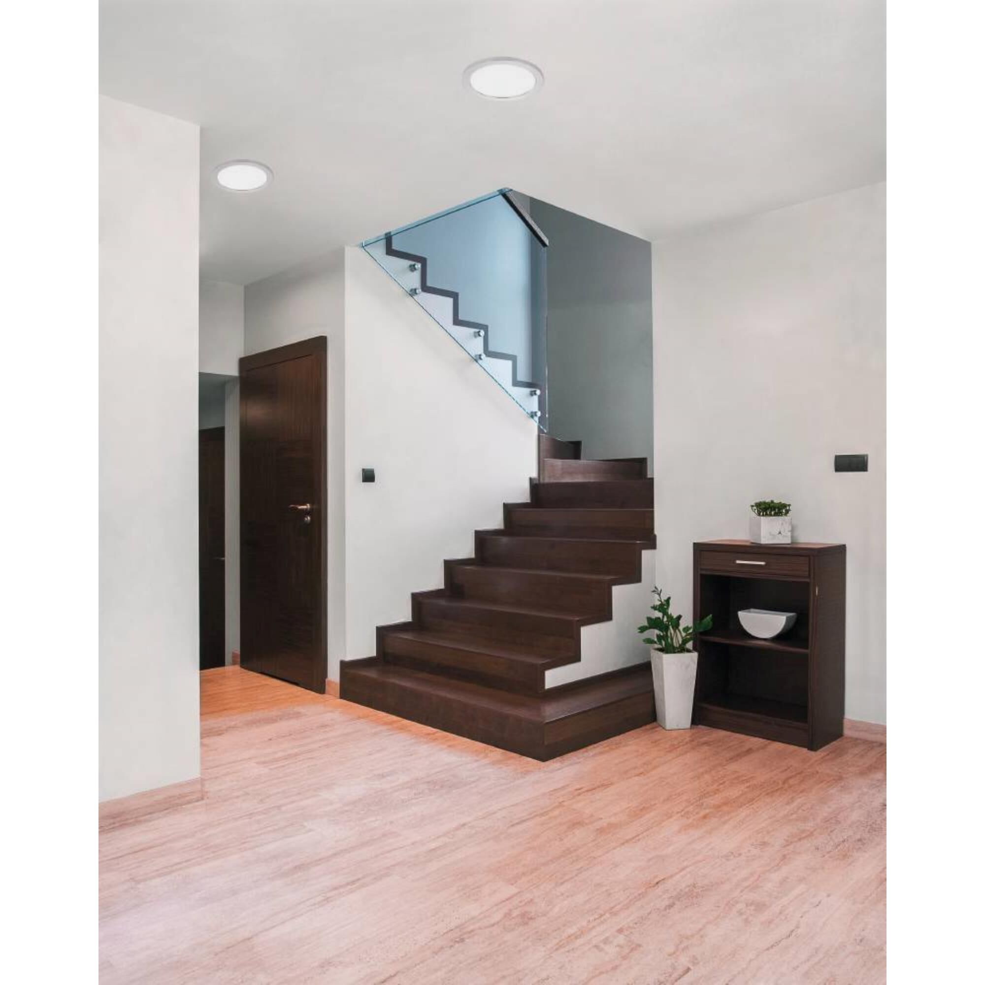 Shown in White finish and White Acrylic shade