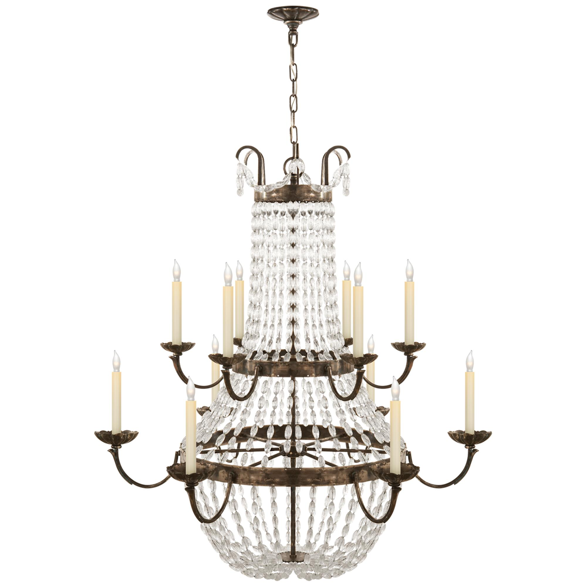Shown in Sheffield Silver finish and Seeded glass
