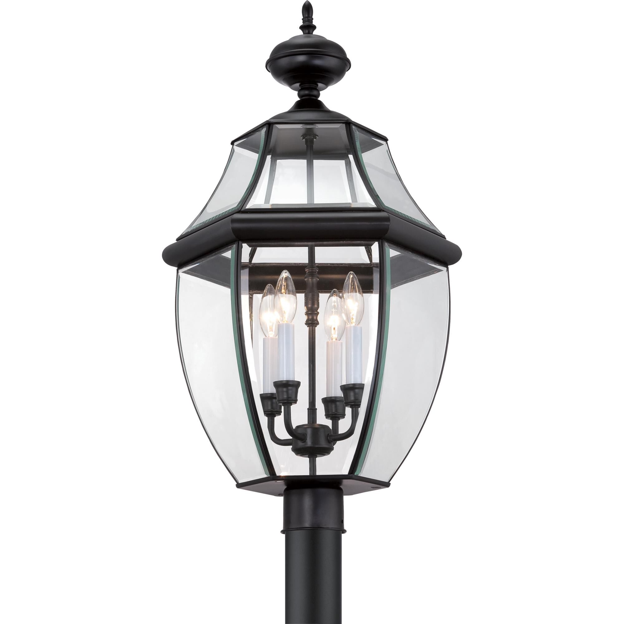 Newbury 29 Inch Tall 4 Light Outdoor Post Lamp by Quoizel