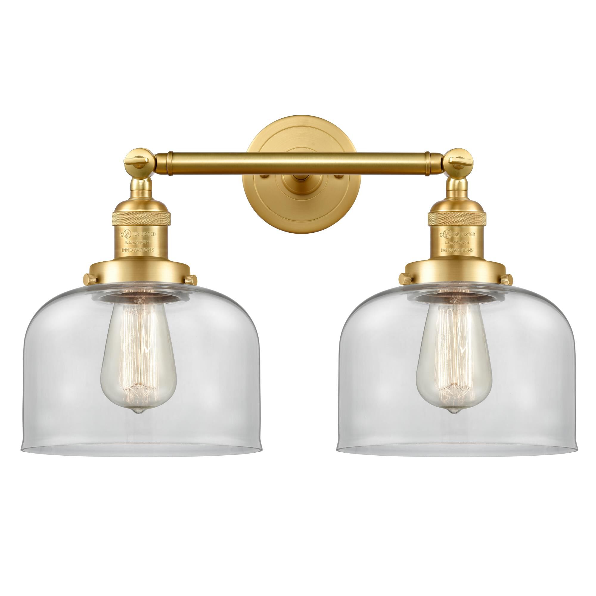 Bruno Marashlian Large Bell 18 Inch 2 Light Bath Vanity Light by Innovations Lighting
