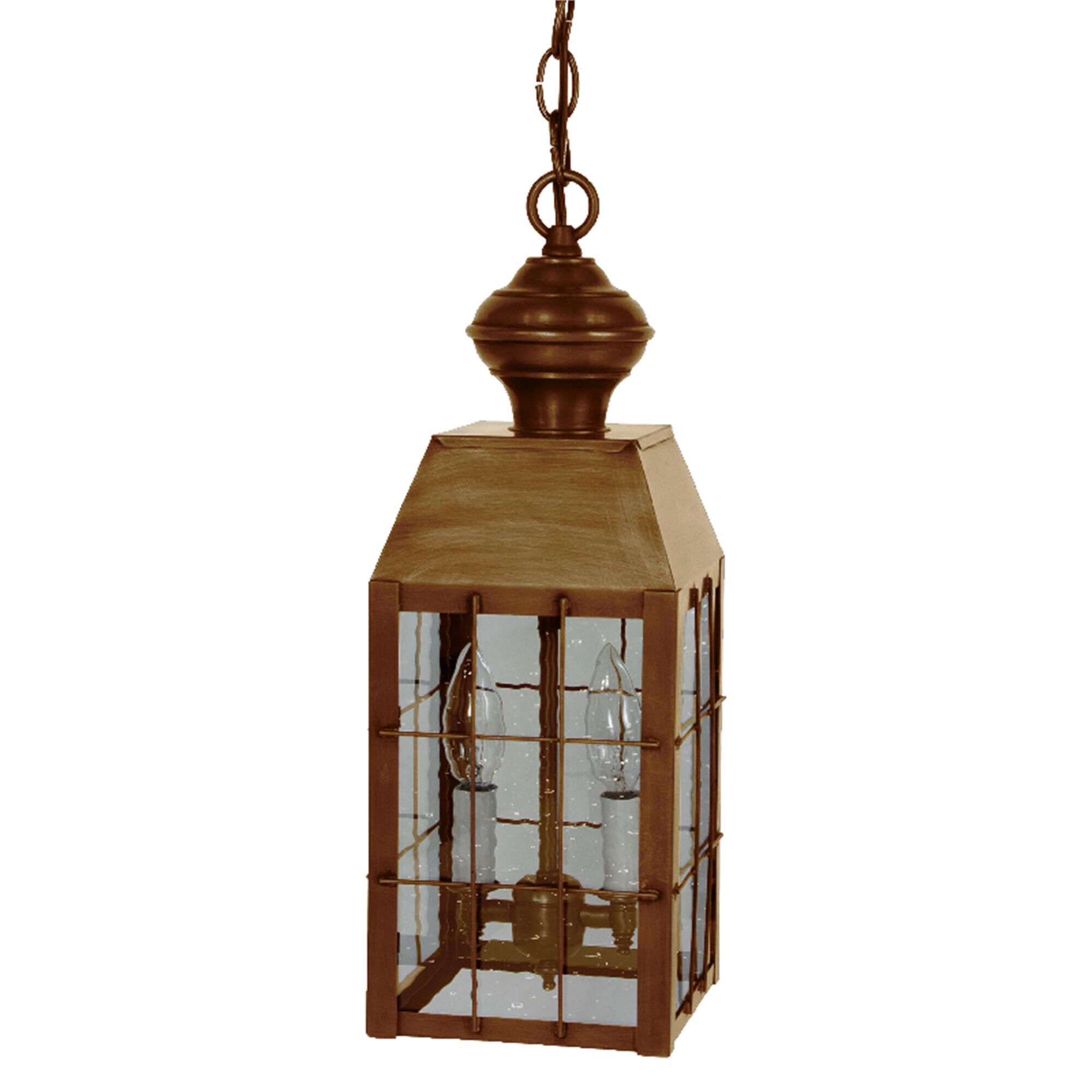 Woodcliffe 17 Inch 2 Light Outdoor Hanging Lantern,