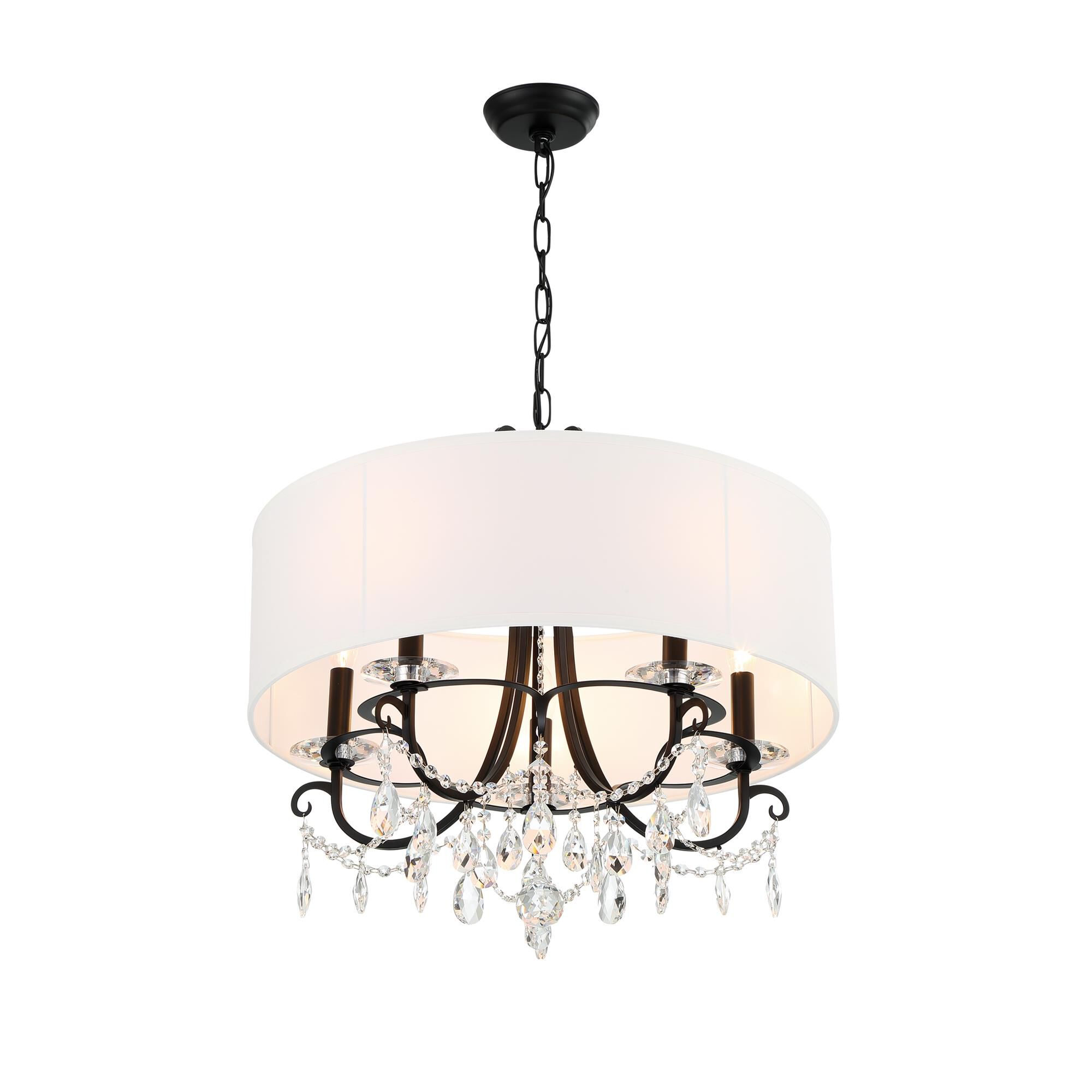 Othello 24 Inch 5 Light Chandelier by Crystorama