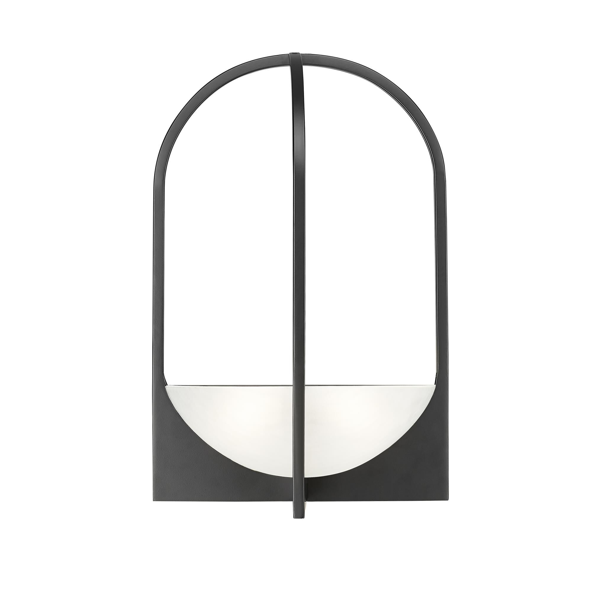 Shown in Matte Black finish and Sand Blast glass and Sand Blast shade