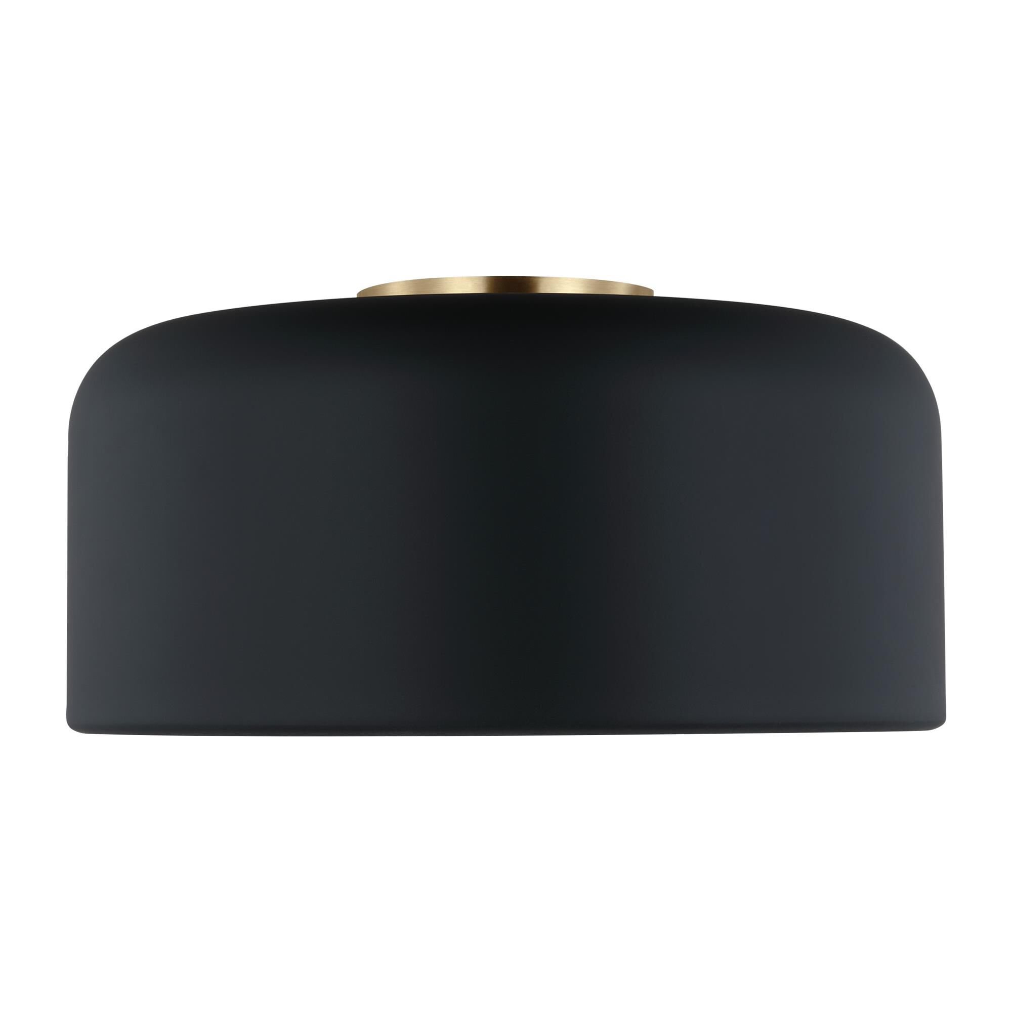 Shown in Midnight Black finish and Midnight Black glass and Midnight Black Steel shade