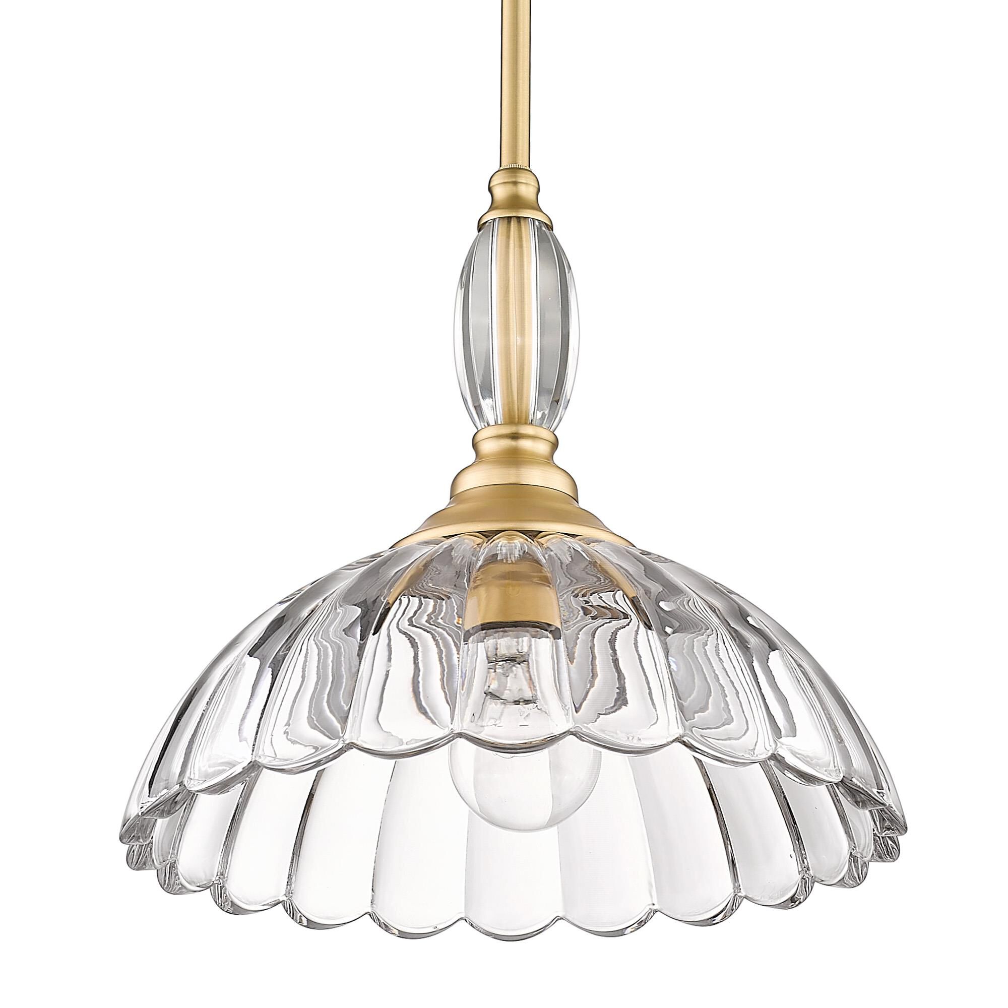 Audra 12 Inch Mini Pendant by Golden Lighting