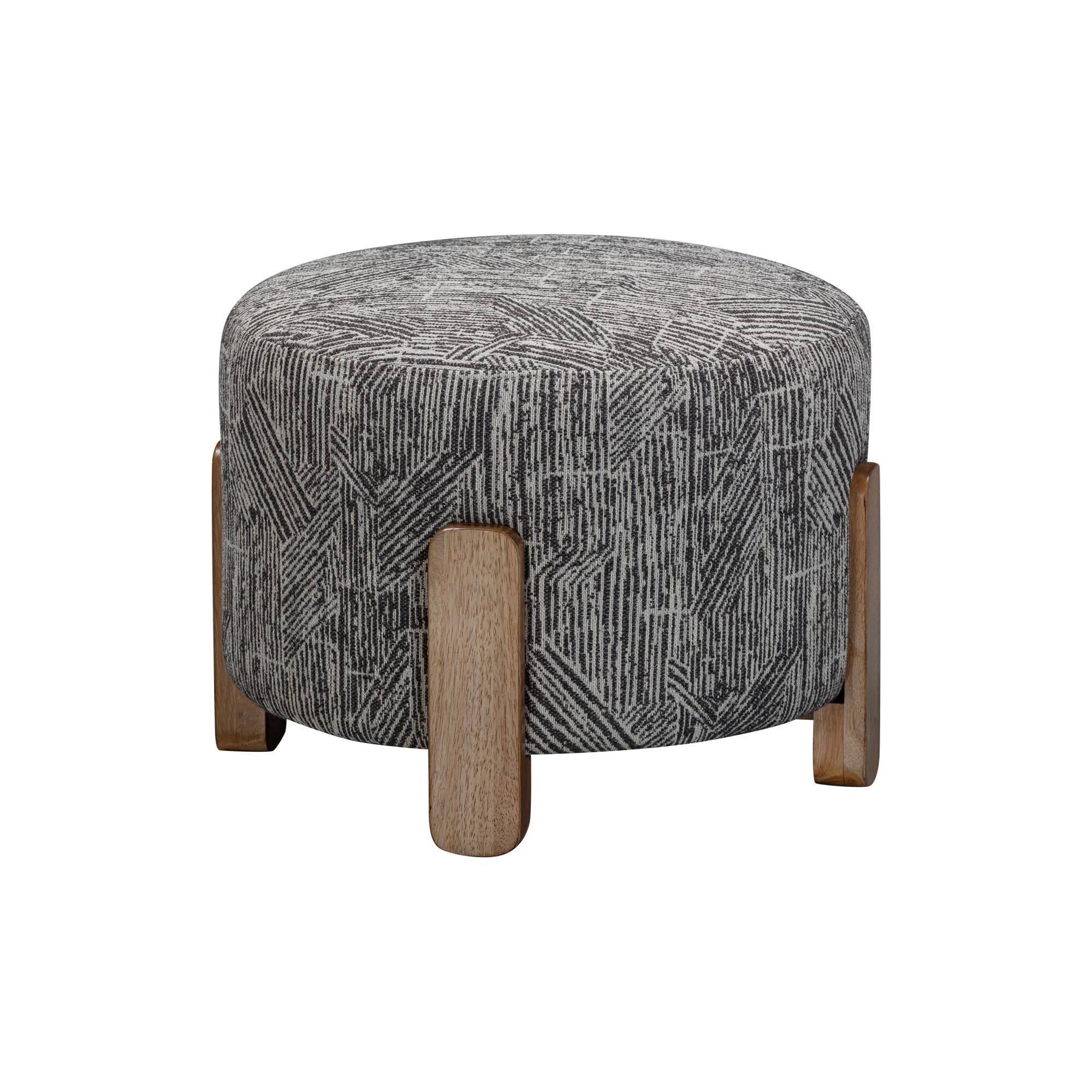 Jasper 23 Inch Ottoman By Bassett Mirror Company