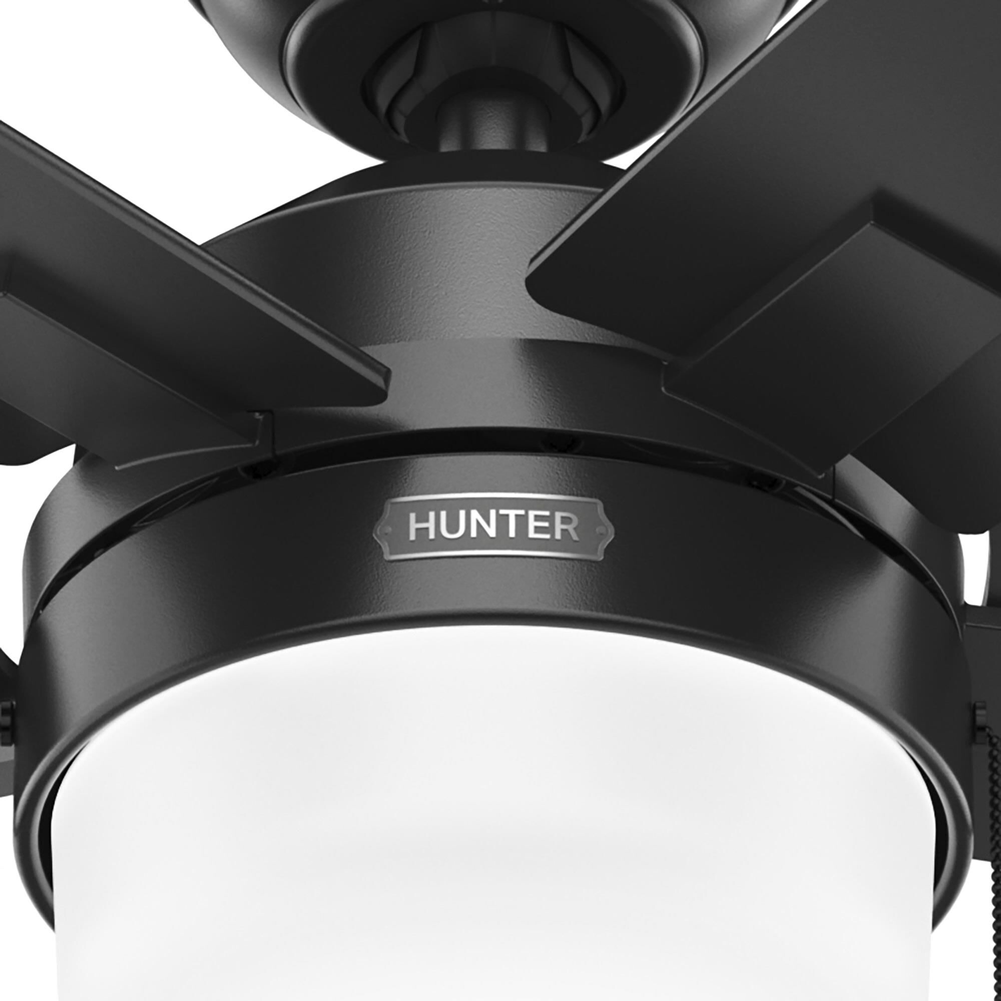 Anisten 52 Inch Ceiling Fan with Light Kit by Hunter Fan
