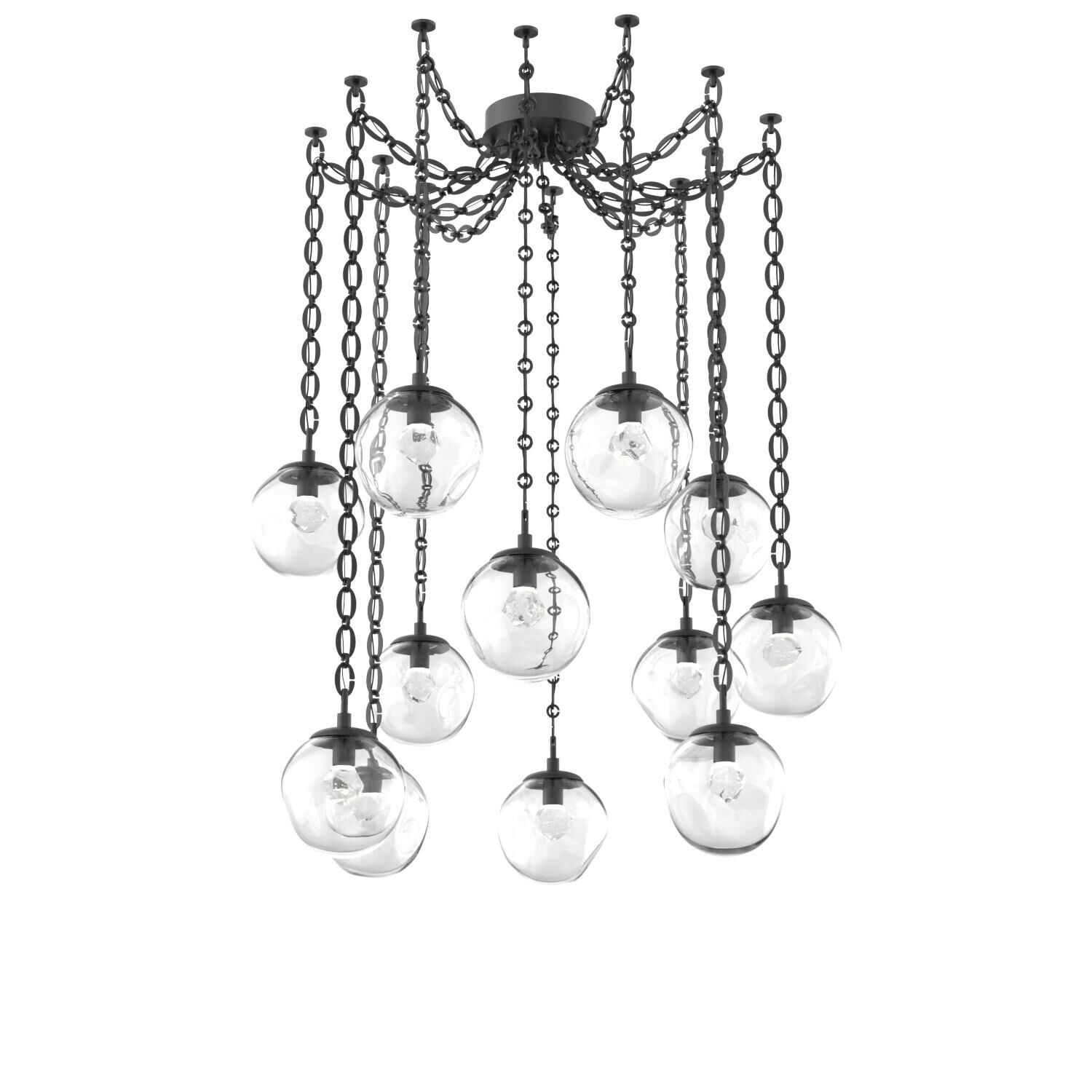 Levi Wilson Aster Multi Light Pendant by Hammerton Studio