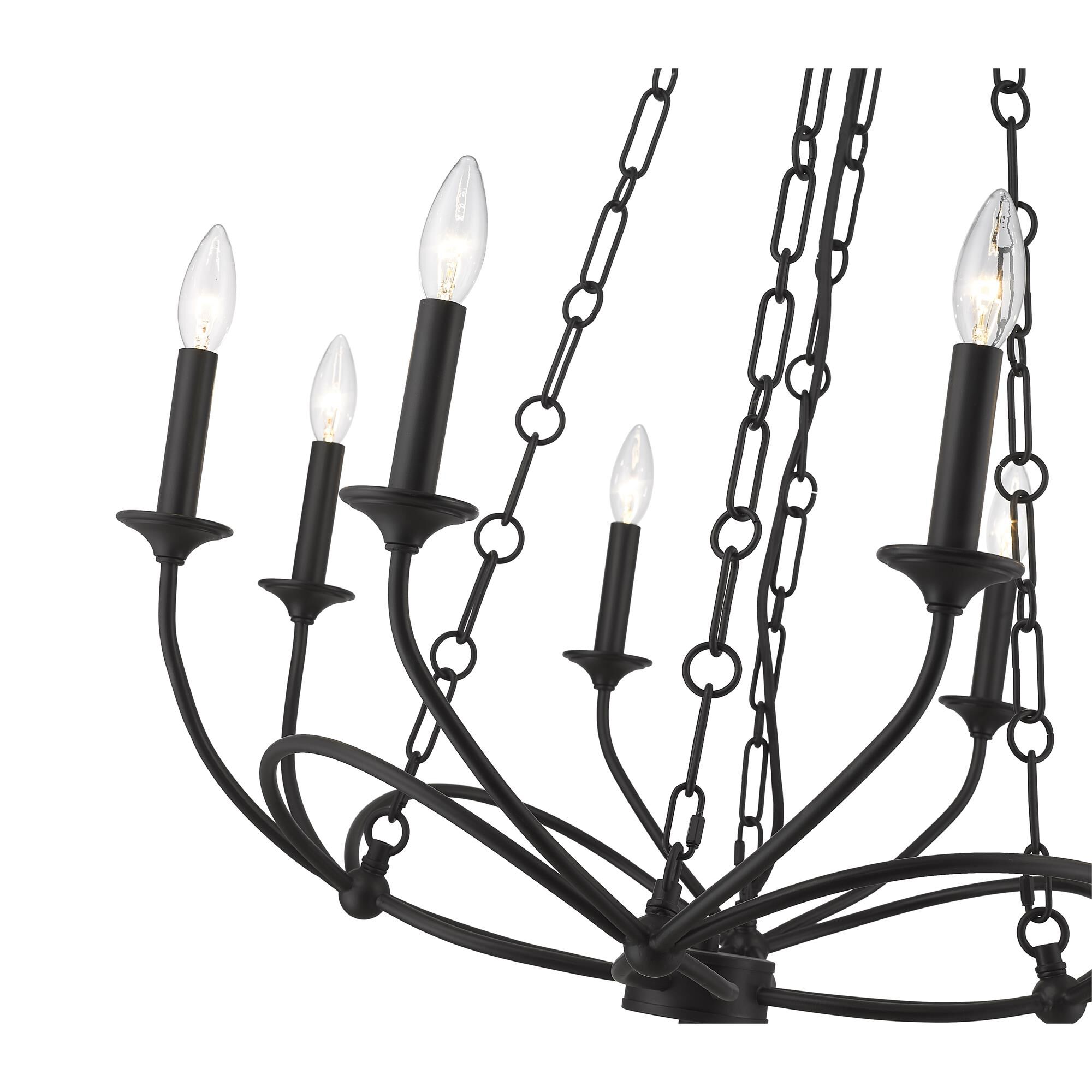Arabella 28 Inch 8 Light Chandelier by Z-Lite