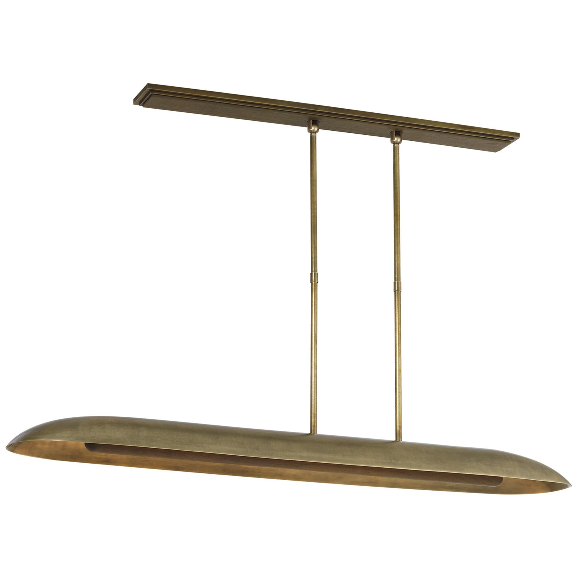 Shown in Mottled Brass And Warm Walnut finish