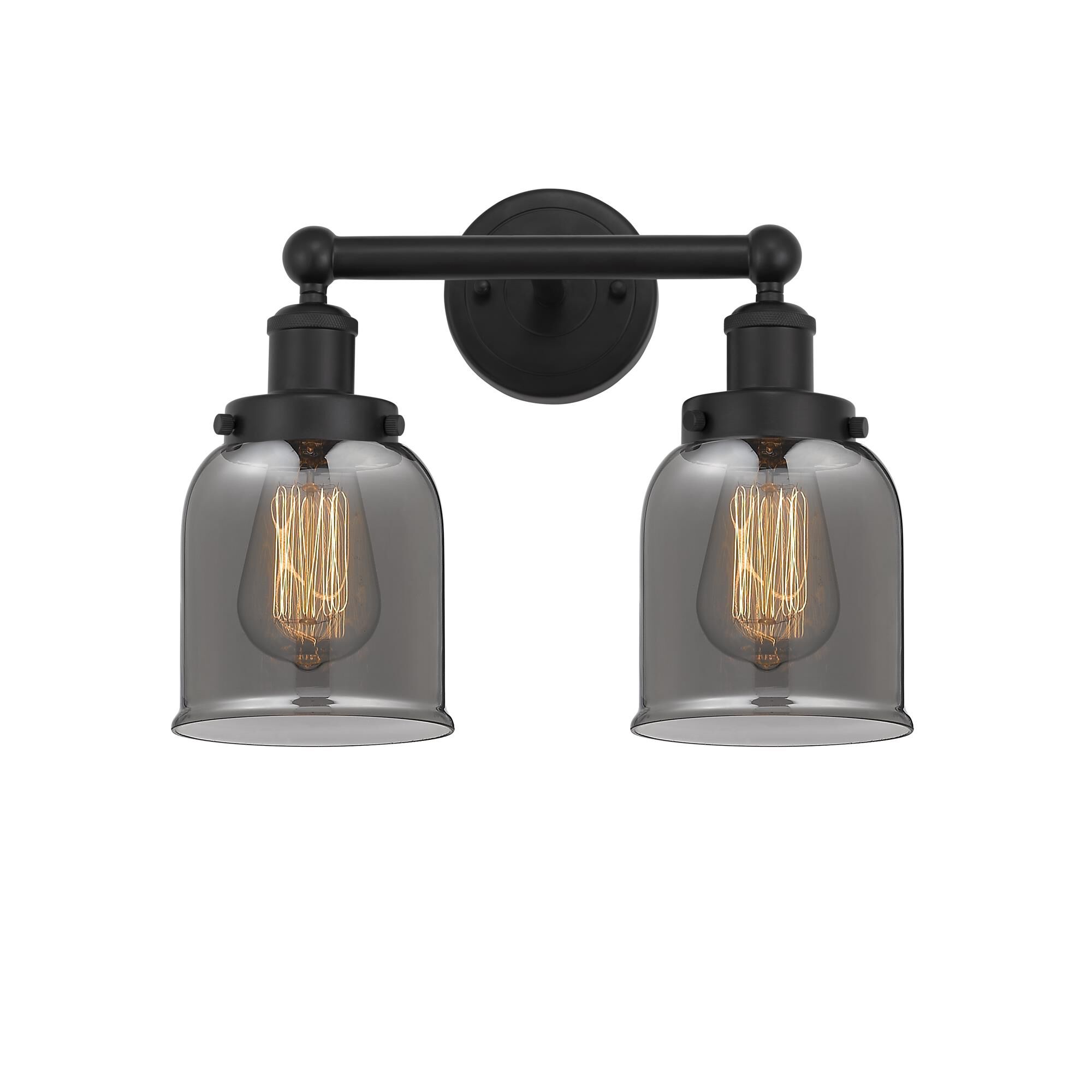 Shown in Matte Black, Plated Smoke finish and Plated Smoke glass and Plated Smoke Glass shade