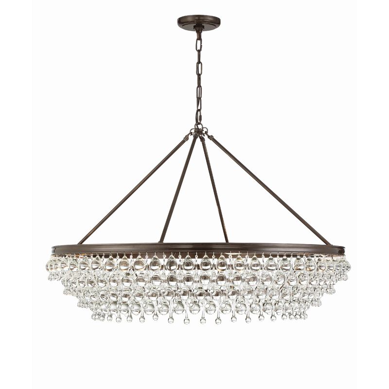 Calypso Large Chandelier by Crystorama