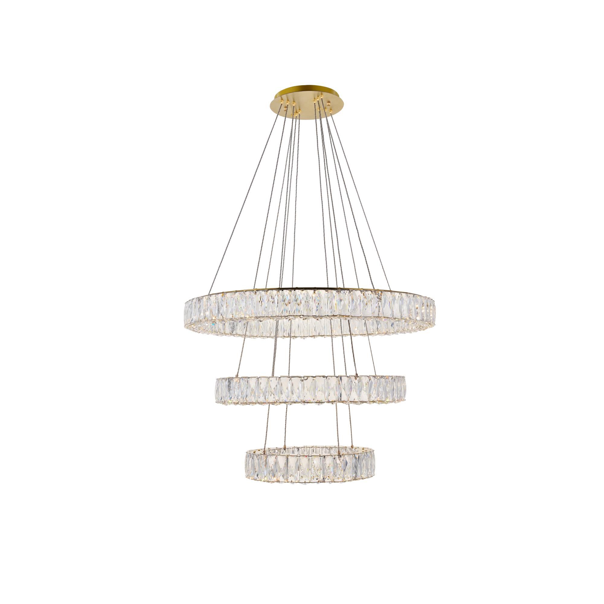Monroe Chandelier by Elegant Lighting