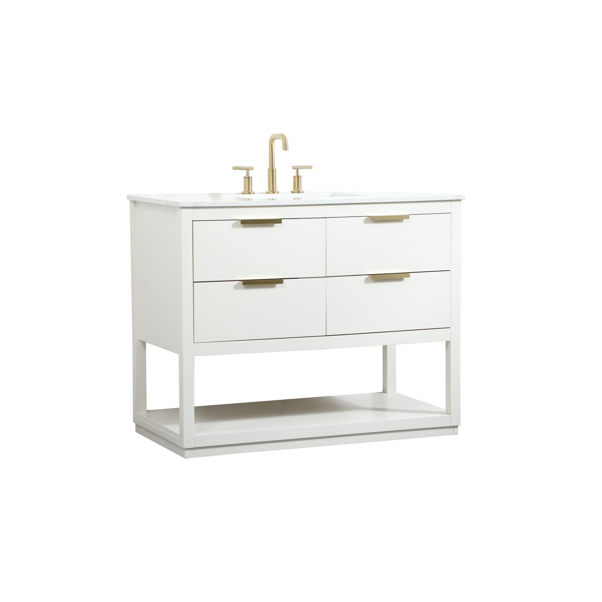 Larkin 42 Inch Bath Vanity by Elegant Decor