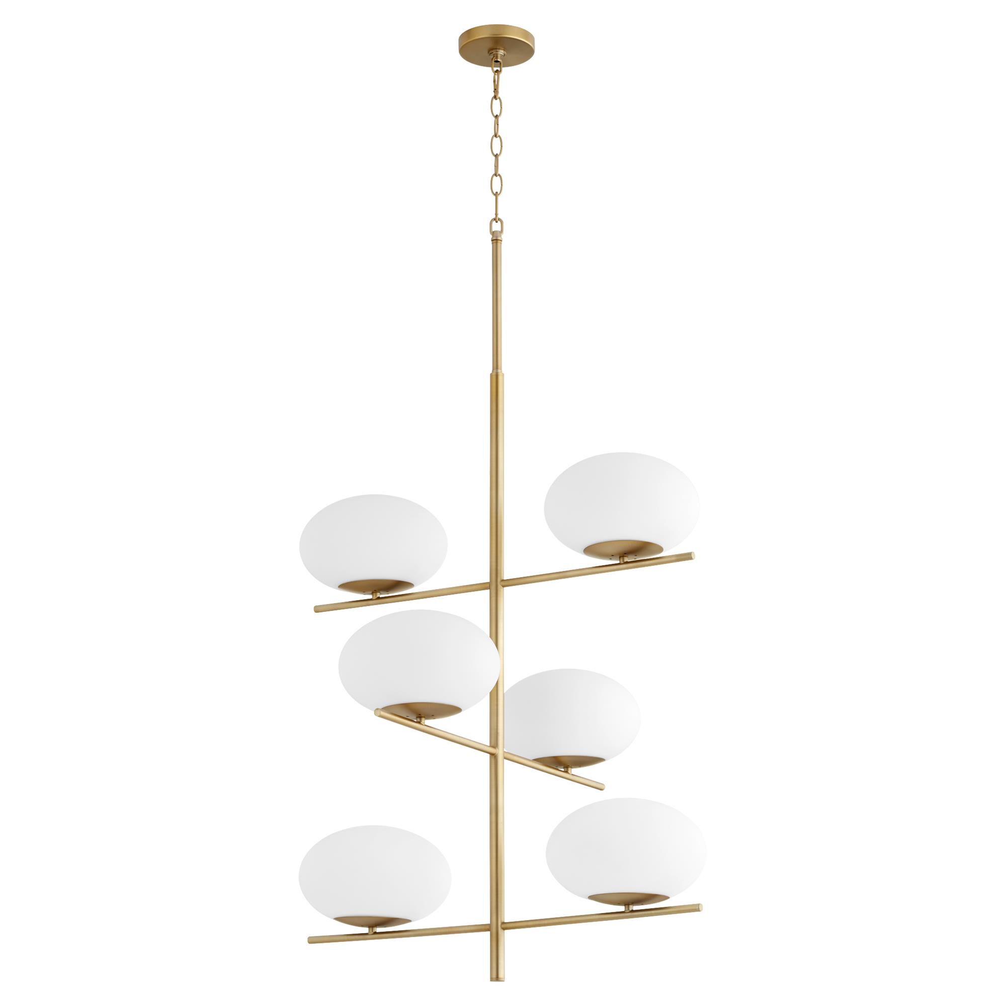 Shown in Aged Brass finish
