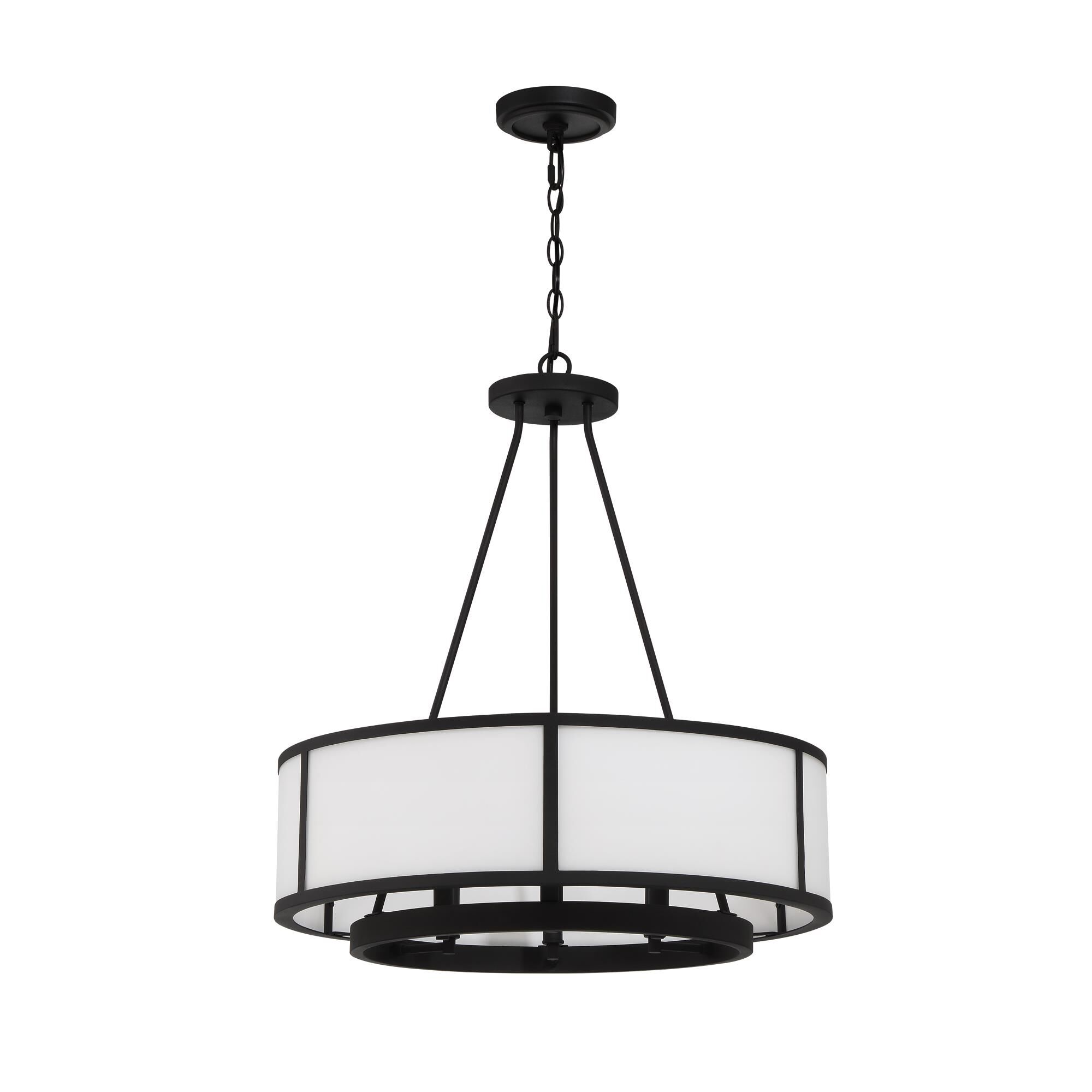 Bryant 24 Inch 6 Light Chandelier by Crystorama