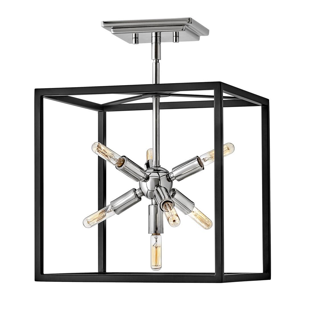 Shown in Black with Polished Nickel Accentss finish