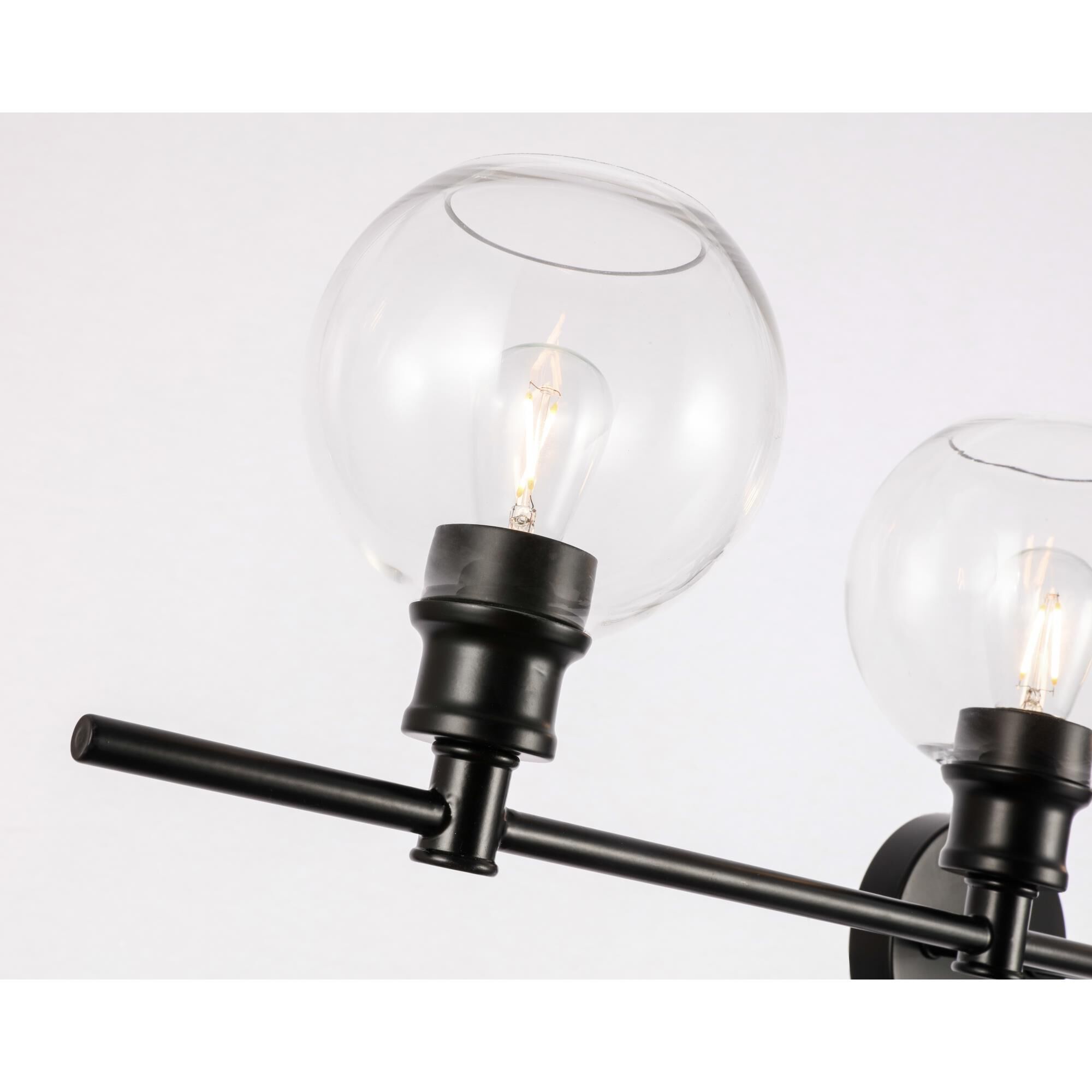 Shown in Black finish