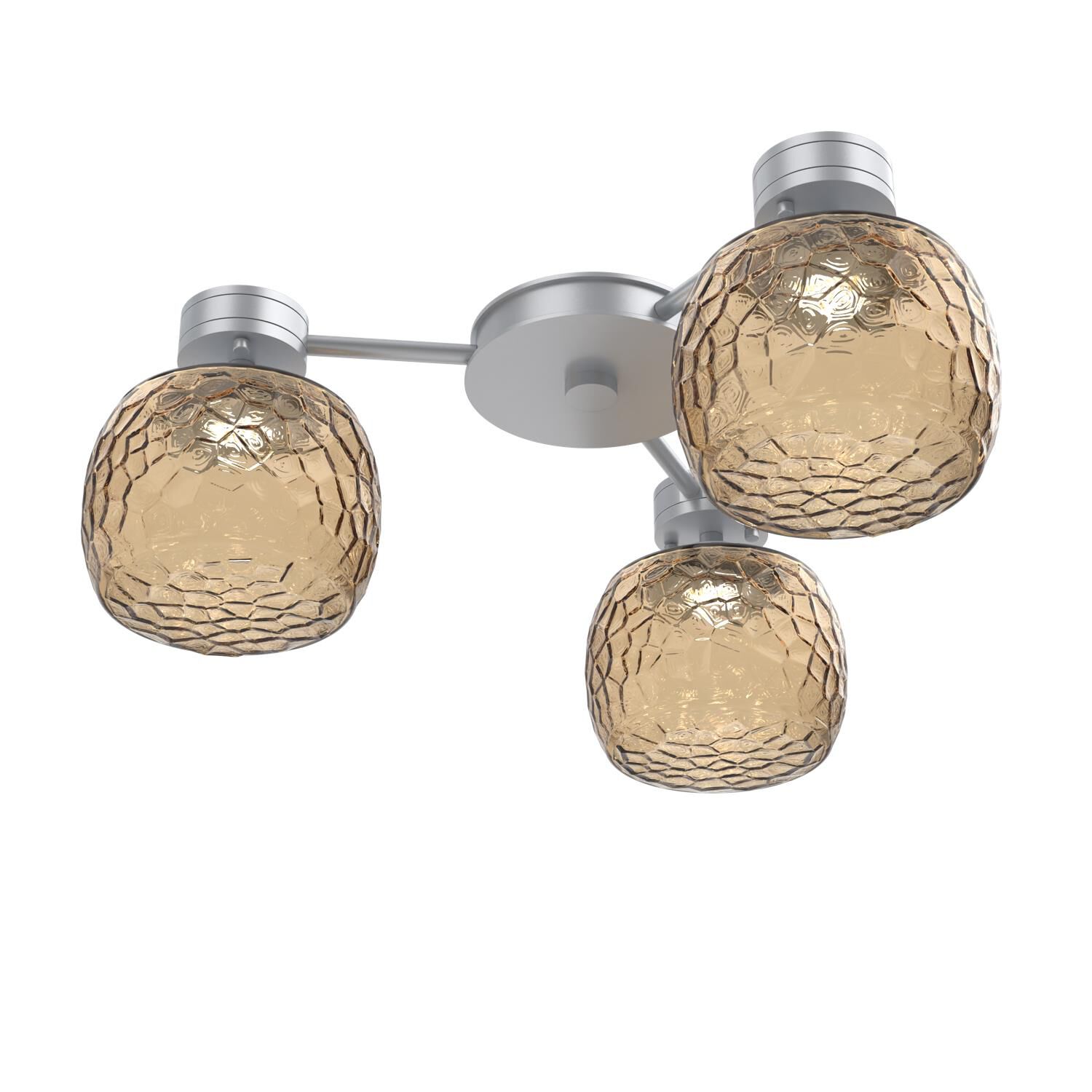 Levi Wilson Vessel 24 Inch Semi Flush Mount by Hammerton Studio