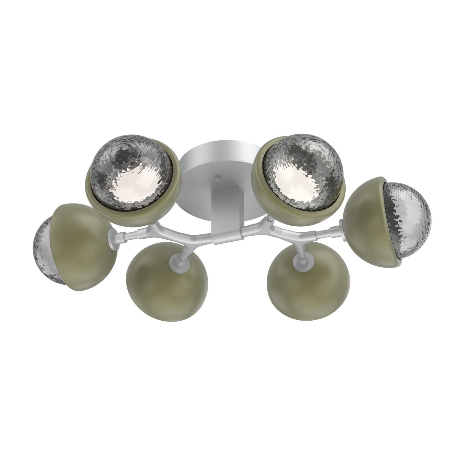 Levi Wilson Cabochon 27 Inch Flush Mount by Hammerton Studio