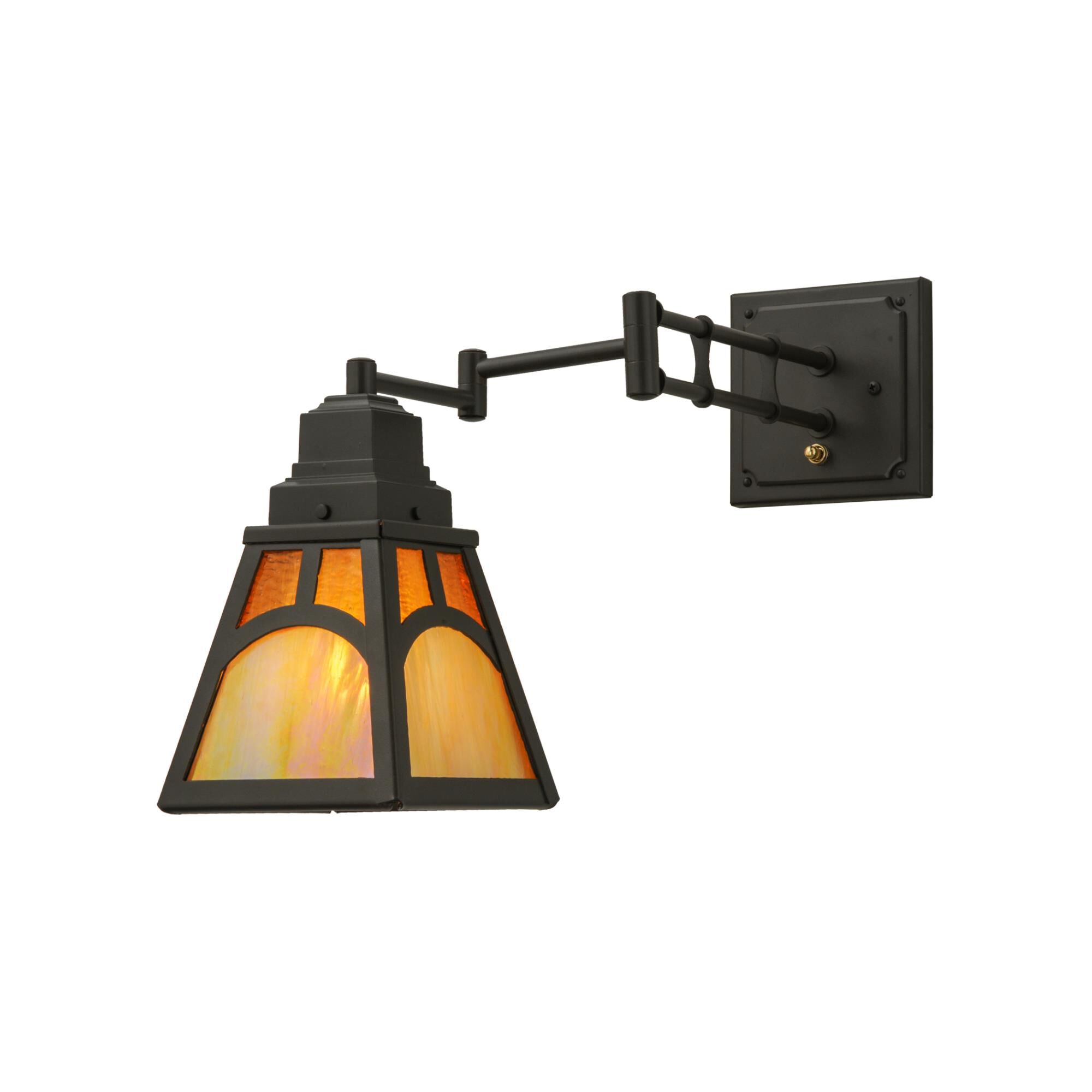 Mission Hill Top 12 Inch Wall Sconce by Meyda Lighting