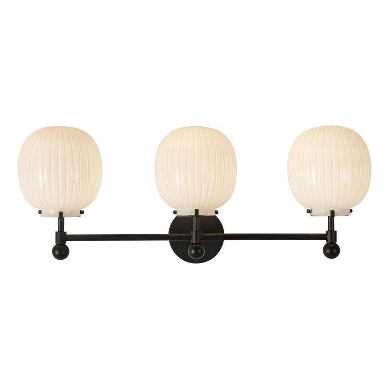 Peyton Fox Cherise 28 Inch 3 Light Bath Vanity Light by Alora Mood