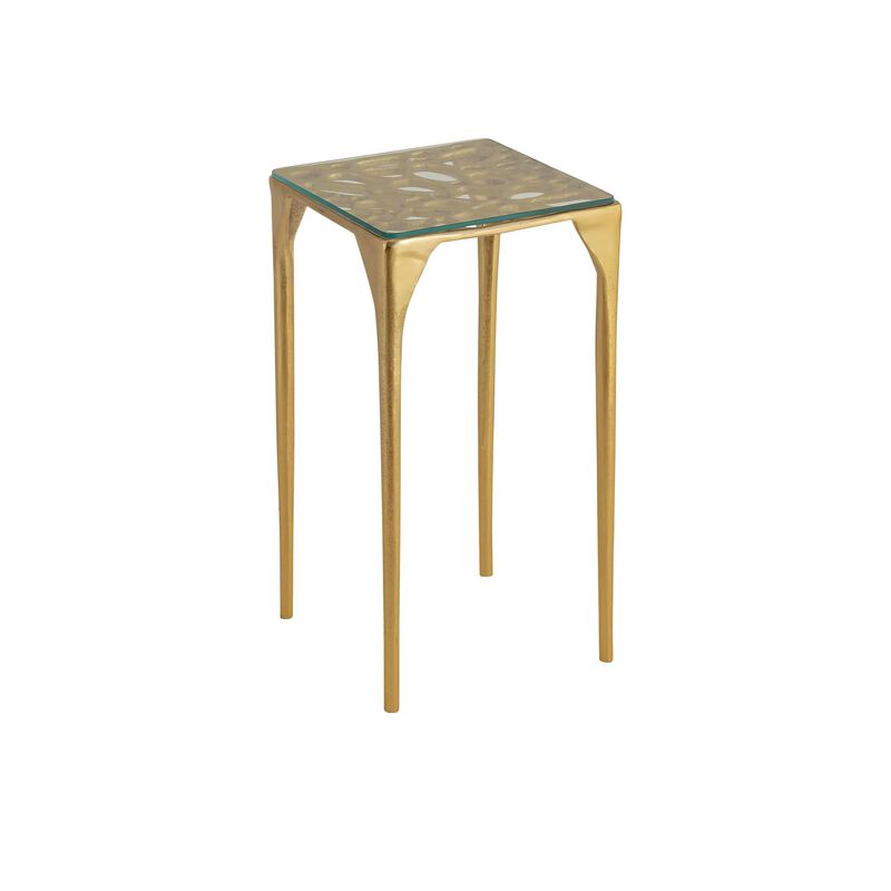 Honeycomb 22 Inch Accent Table by Currey & Company