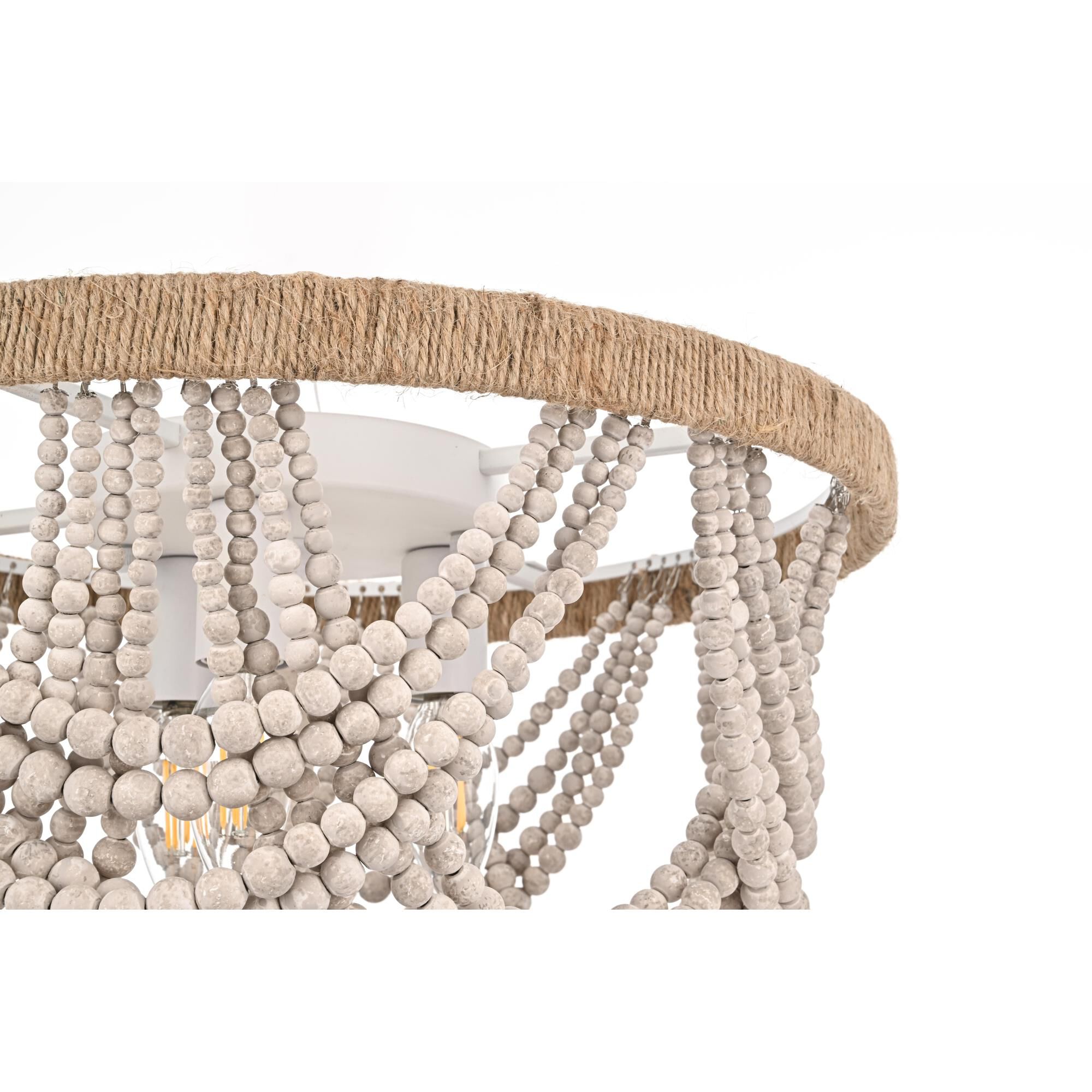 Jolie 16 Inch Flush Mount by Elegant Lighting