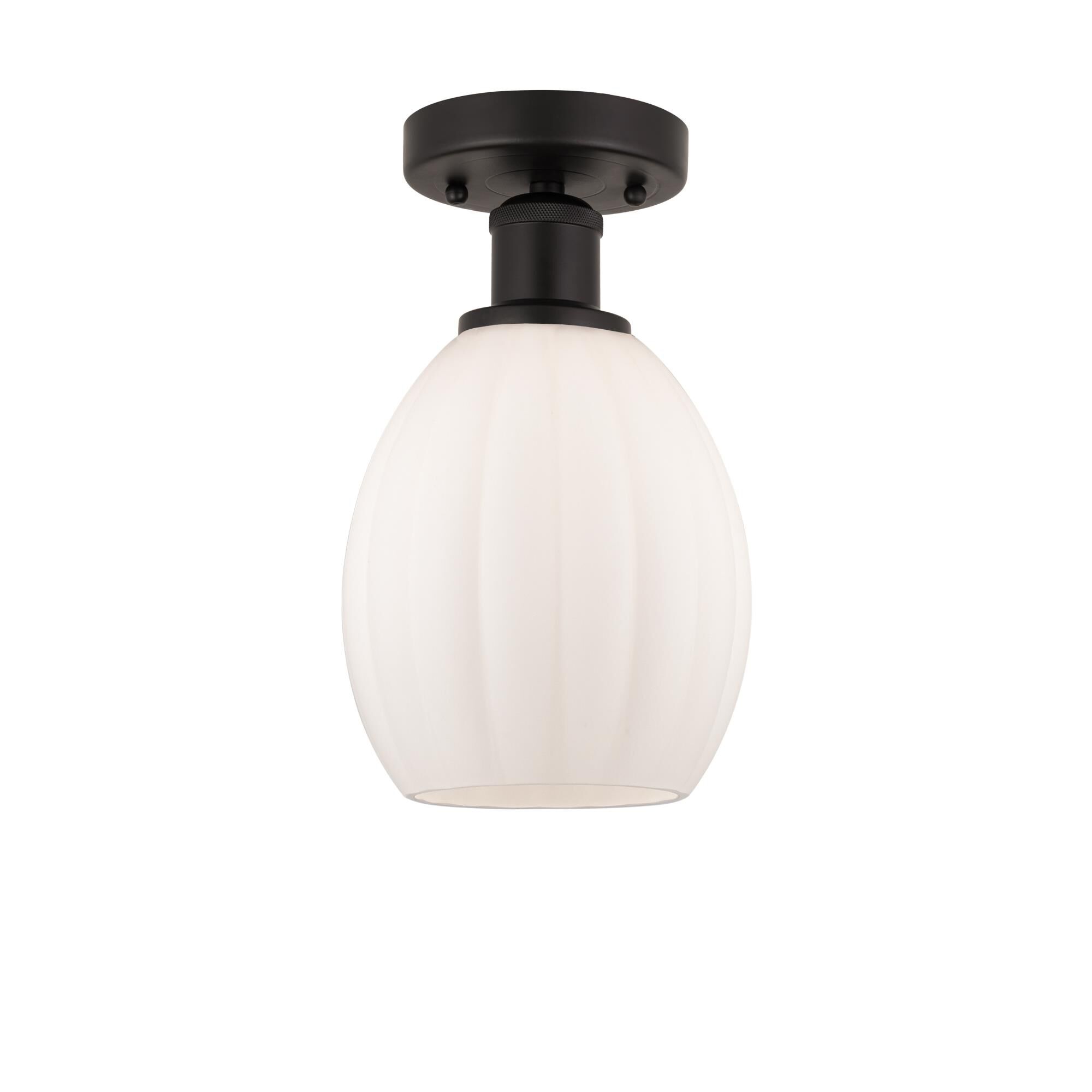 Bruno Marashlian Eaton 6 Inch 1 Light Semi Flush Mount by Innovations Lighting