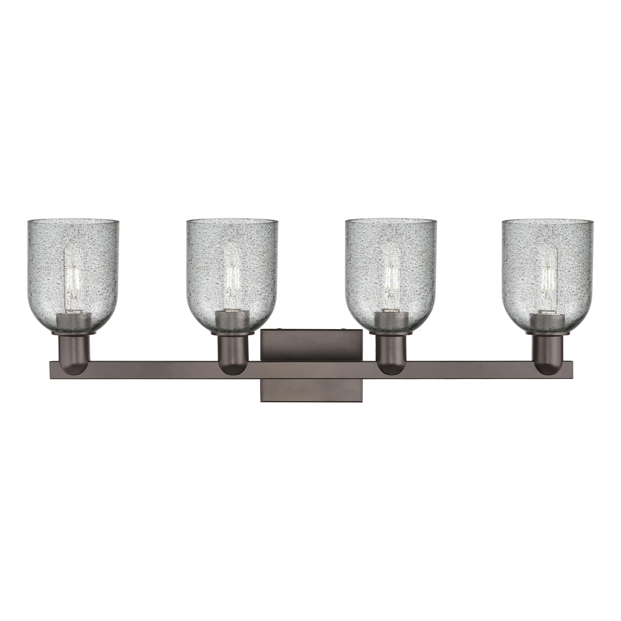 Shown in Oil Rubbed Bronze finish and Charcoal glass