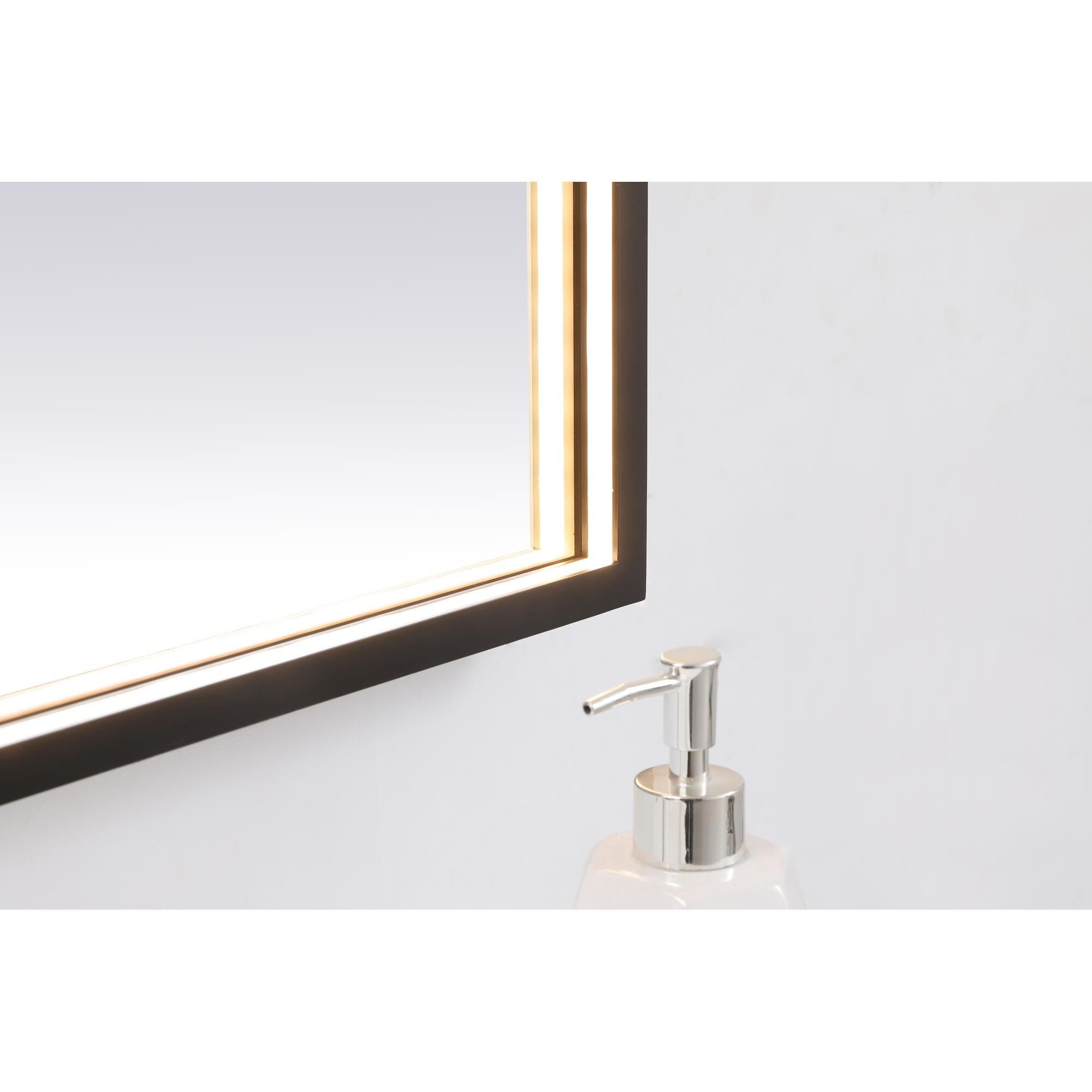 Pier LED Lighted Mirror by Elegant Decor