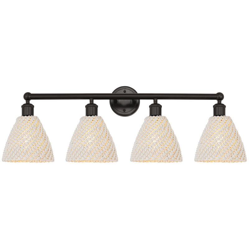 Bruno Marashlian Bristol Natural 35 Inch Bath Vanity Light by Innovations Lighting