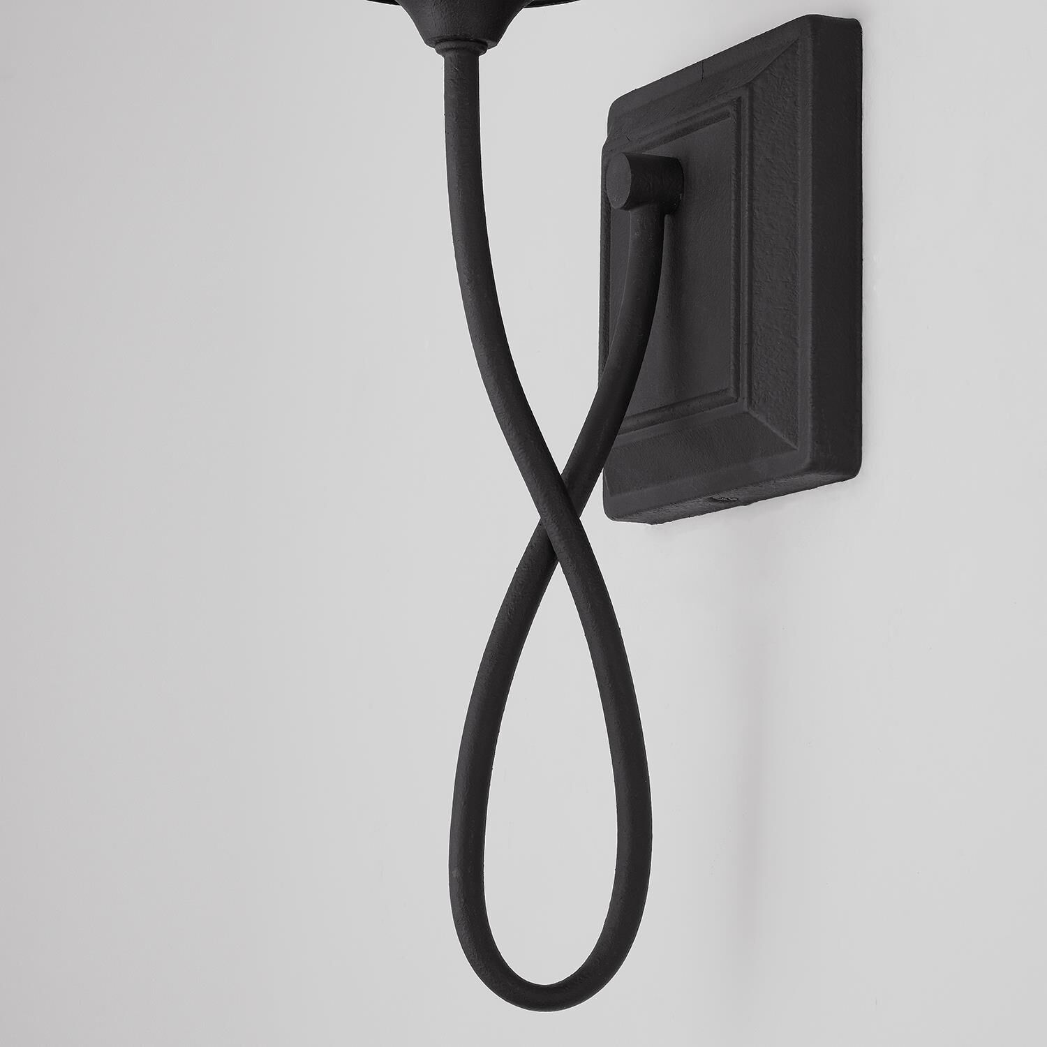 Shown in Black Iron finish