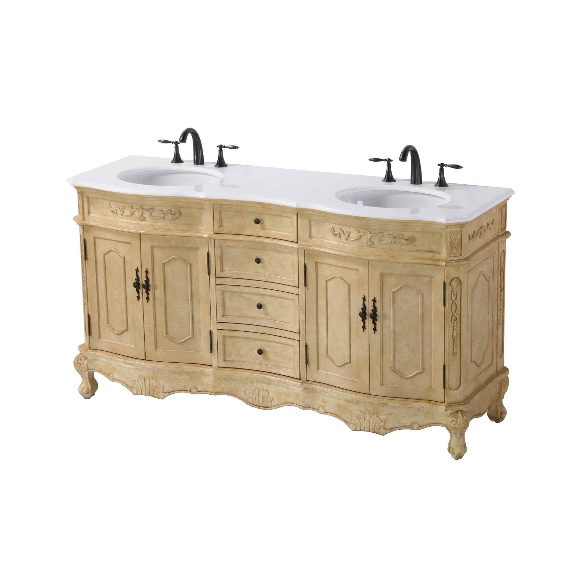 Shown in Antique Beige finish