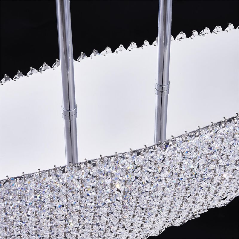 Durant Large Linear Chandelier by Allegri