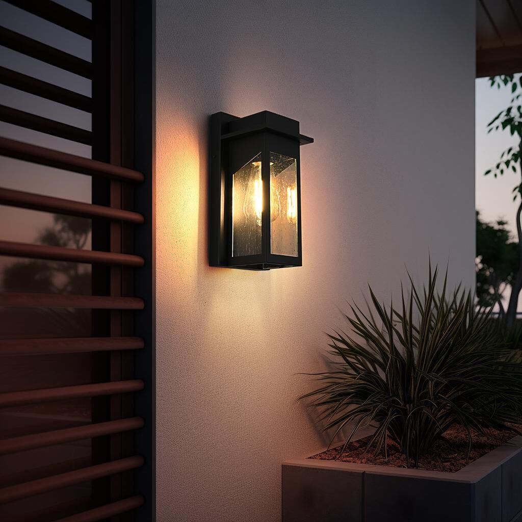 Dunton 5 Inch Outdoor Wall Light by Elegant Lighting