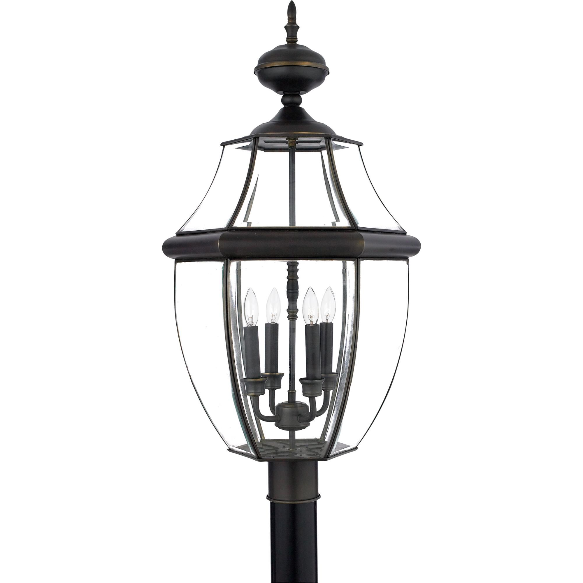 Newbury 29 Inch Tall 4 Light Outdoor Post Lamp by Quoizel